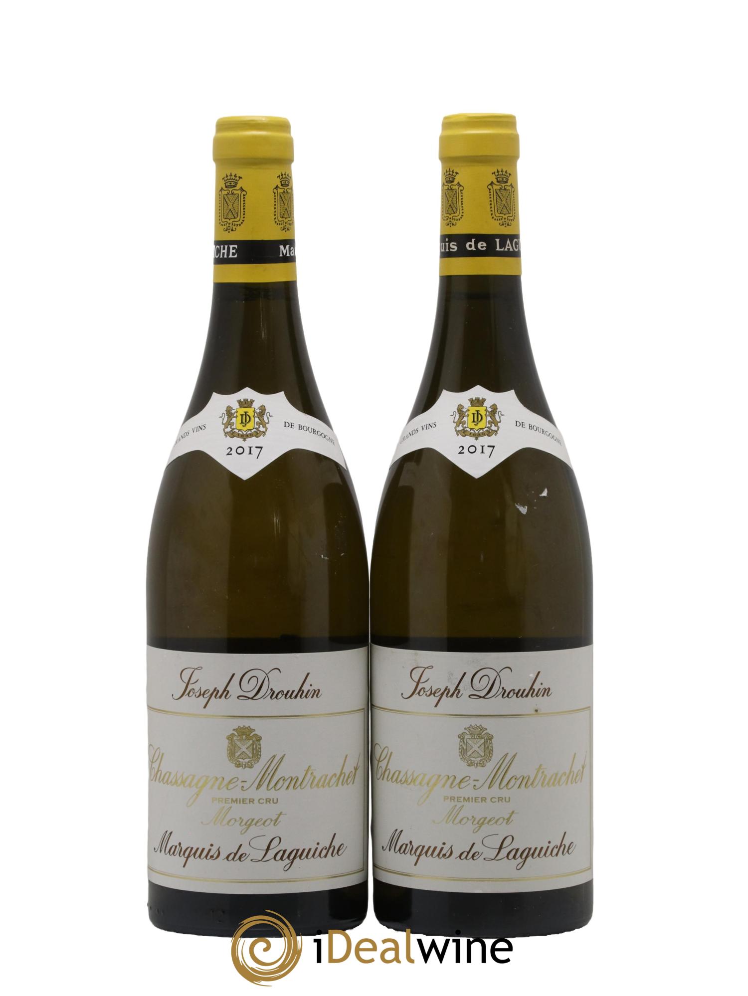 Chassagne-Montrachet Marquis de Laguiche Joseph Drouhin 2017 - Posten von 2 Flaschen - 0