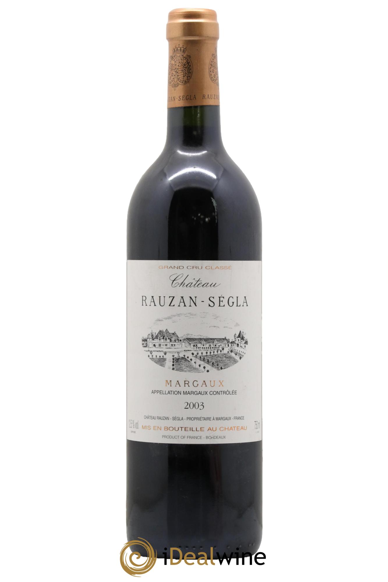 Château Rauzan Ségla 2003 - Posten von 1 Flasche - 0