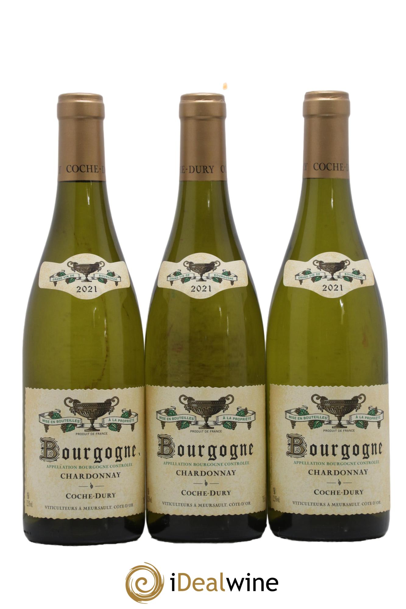 Bourgogne Coche Dury (Domaine) 2021 - Lot de 3 bouteilles - 0