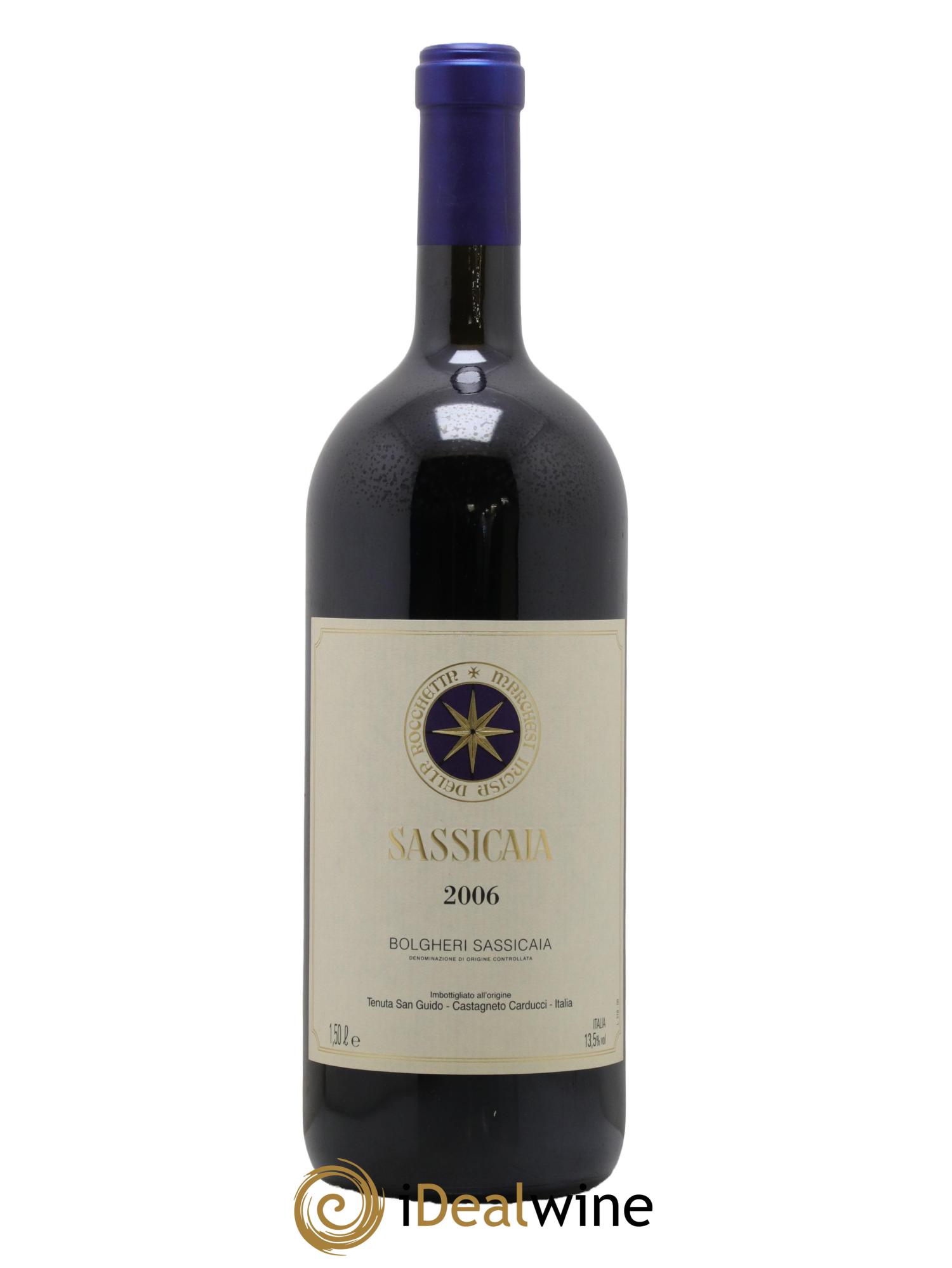 Bolgheri DOC Sassicaia Tenuta San Guido 2006 - Posten von 1 Magnum - 0