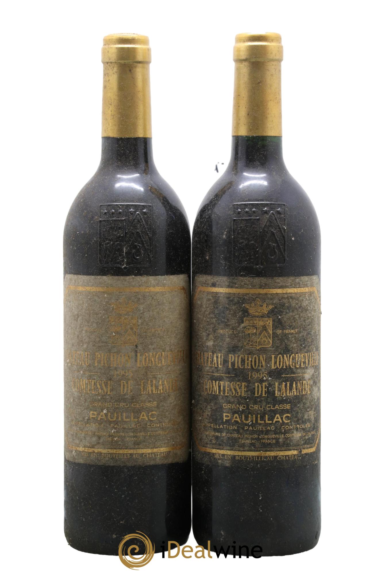 Château Pichon Longueville Comtesse de Lalande 2ème Grand Cru Classé 1995 - Lot de 2 bouteilles - 0