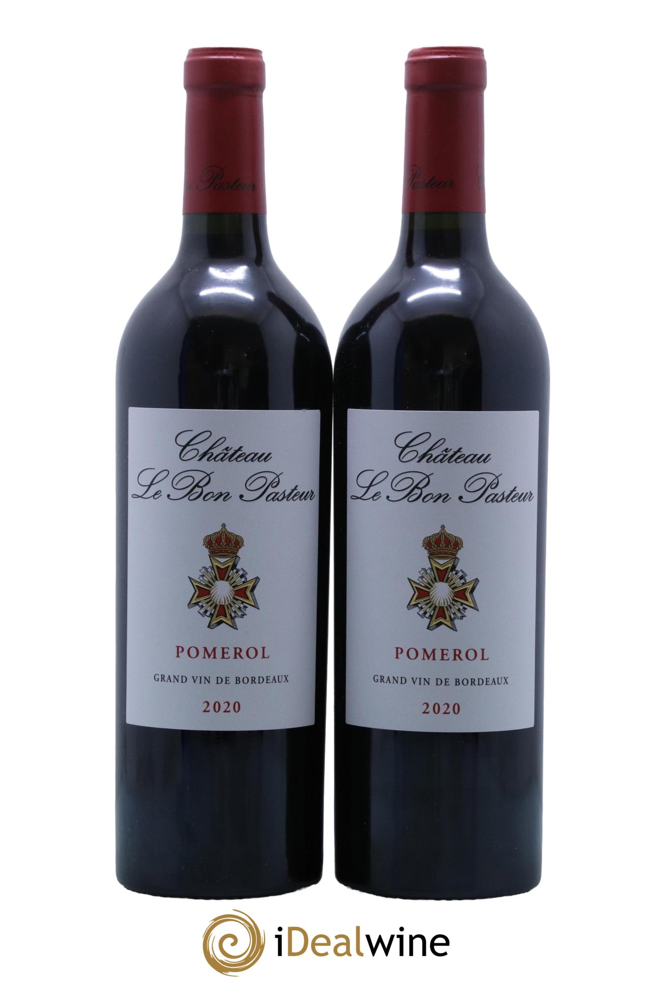 Château le Bon Pasteur  2020 - Lot of 2 bottles - 0