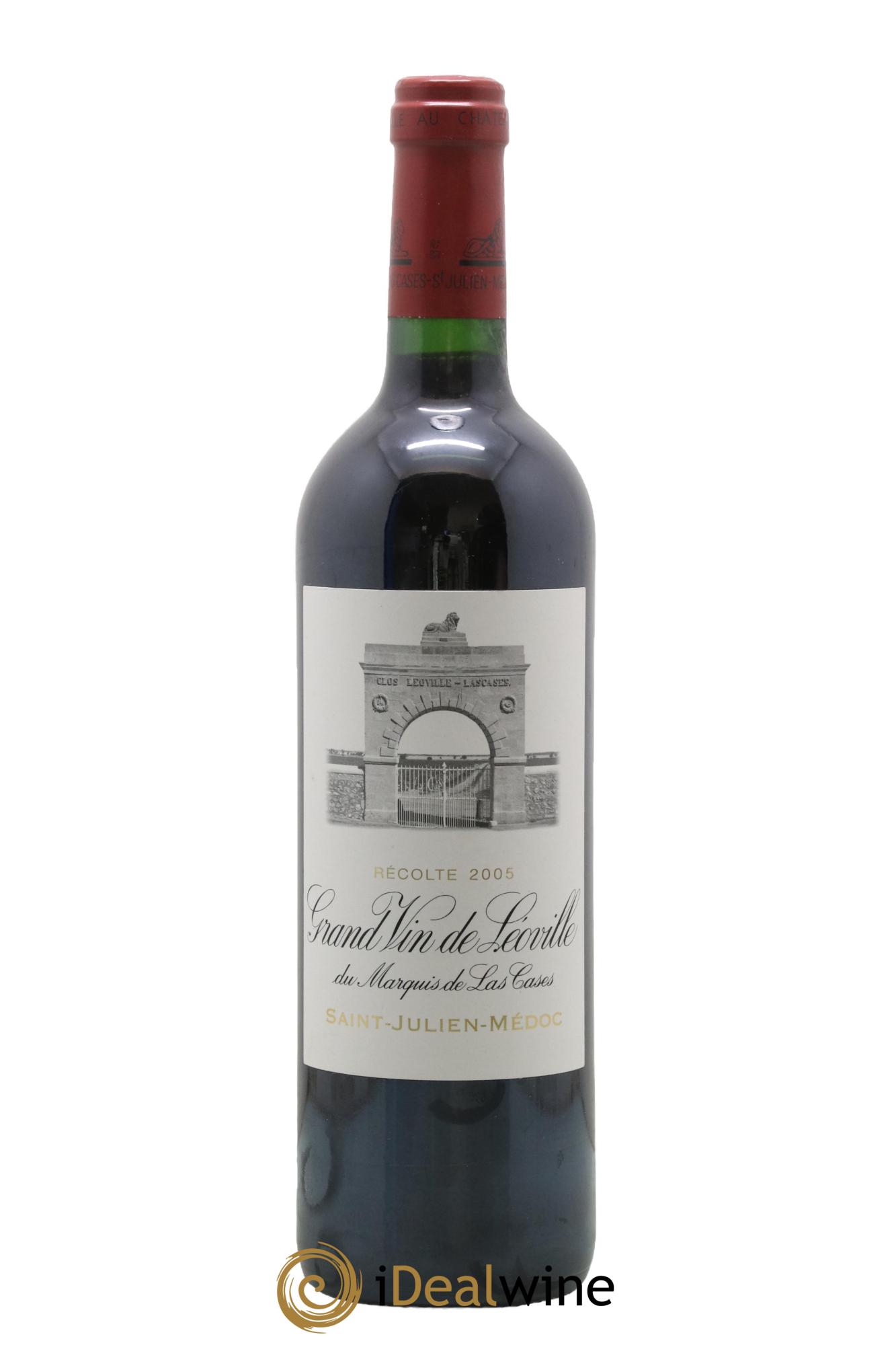 Château Léoville Las Cases 2ème Grand Cru Classé 2005 - Lot de 1 bouteille - 0