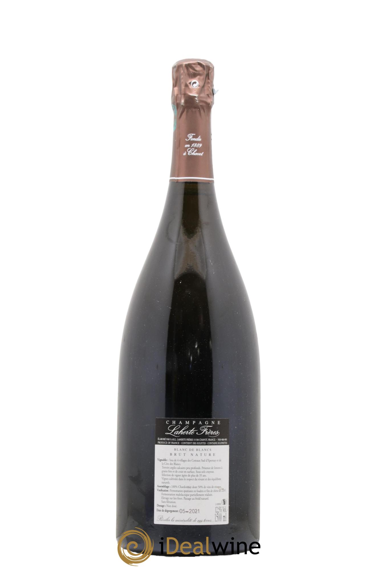 Brut Nature Blanc de Blancs Laherte Frères - Lot de 1 magnum - 1