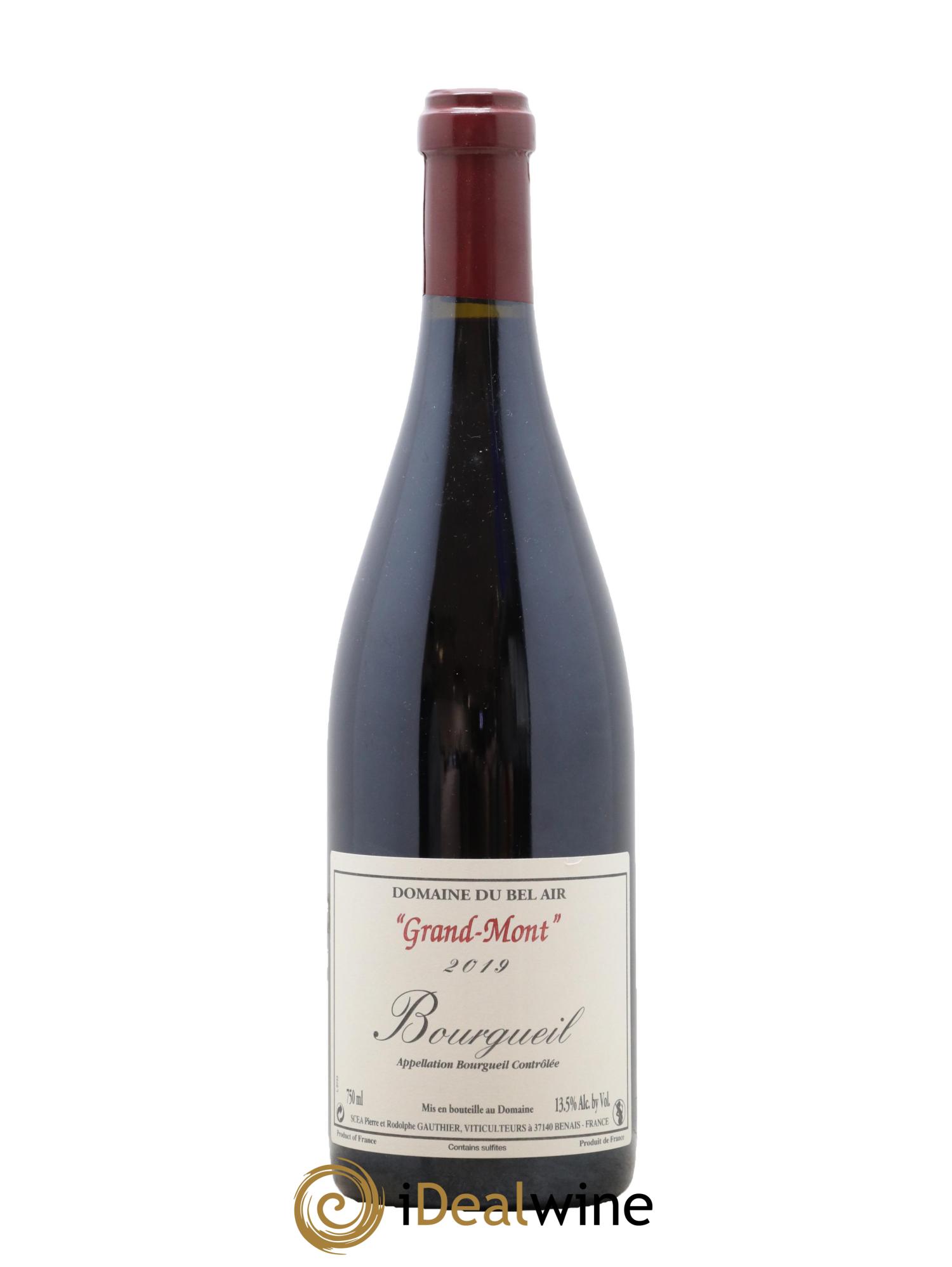 Bourgueil Grand Mont Domaine du Bel Air 2019 - Posten von 1 Flasche - 0