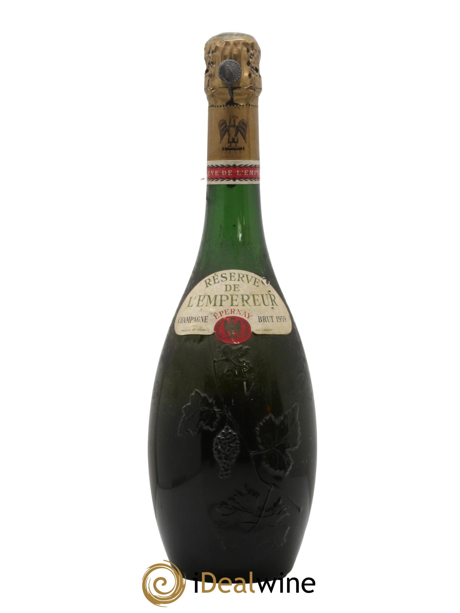 Champagne Brut Réserve de l'Empereur 1959 - Lot de 1 bouteille - 0