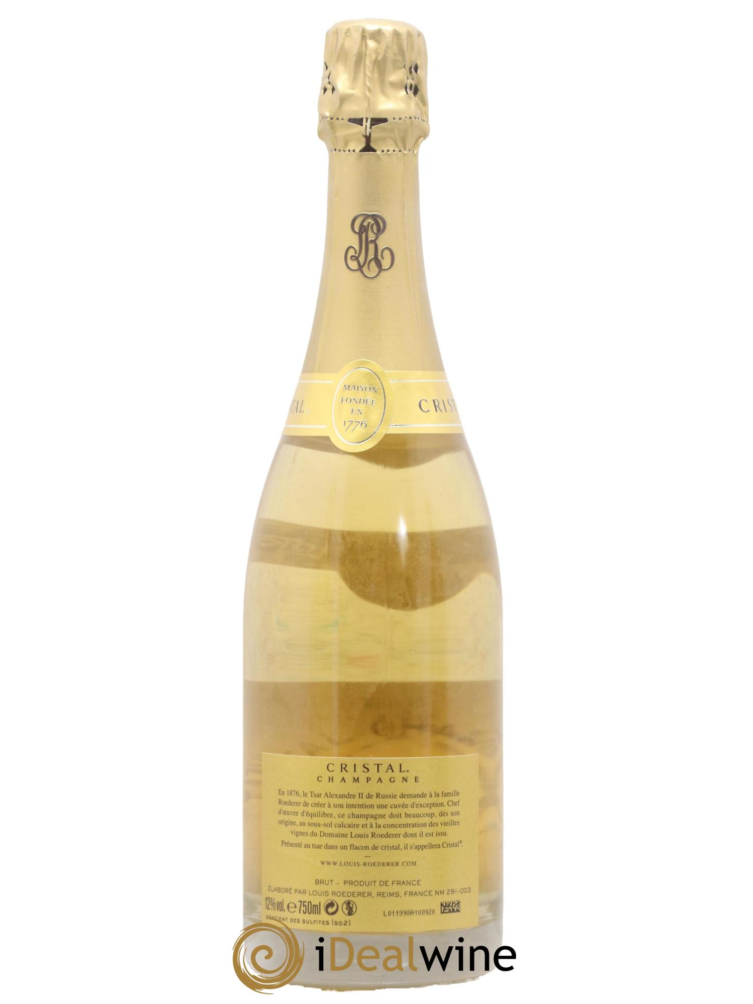 Cristal Louis Roederer 2009 - Lot of 1 bottle - 1