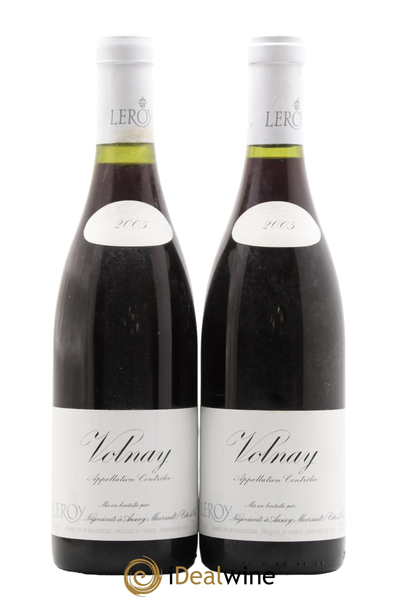 Volnay Leroy SA 2005 - Lot of 2 bottles - 0