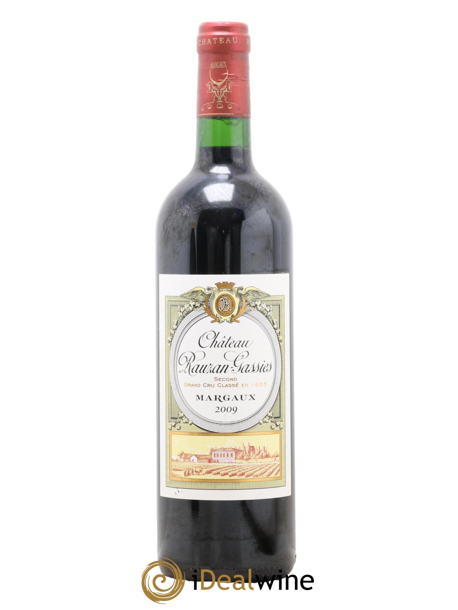 Château Rauzan-Gassies 2ème Grand Cru Classé 2009 - Posten von 1 Flasche - 0