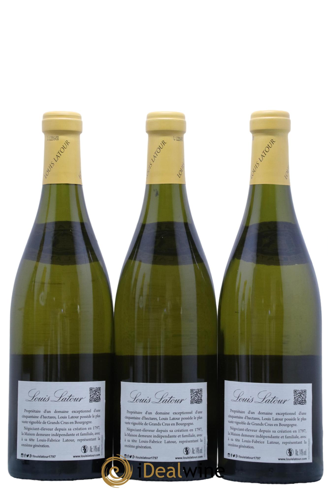 Chevalier-Montrachet Grand Cru Les Demoiselles Louis Latour 2018 - Posten von 6 Flaschen - 2