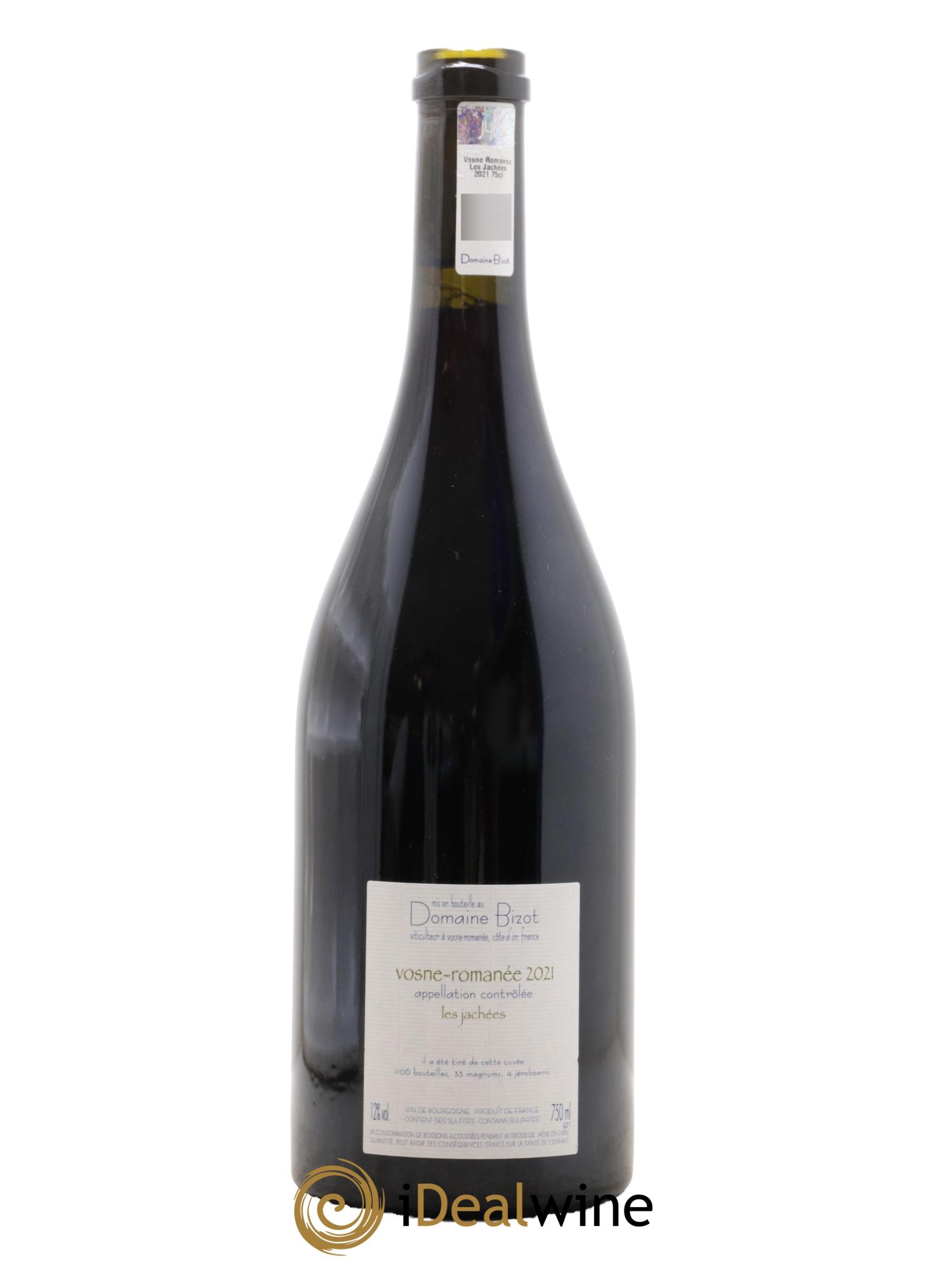 Vosne-Romanée Les Jachées Bizot (Domaine)  2021 - Posten von 1 Flasche - 1