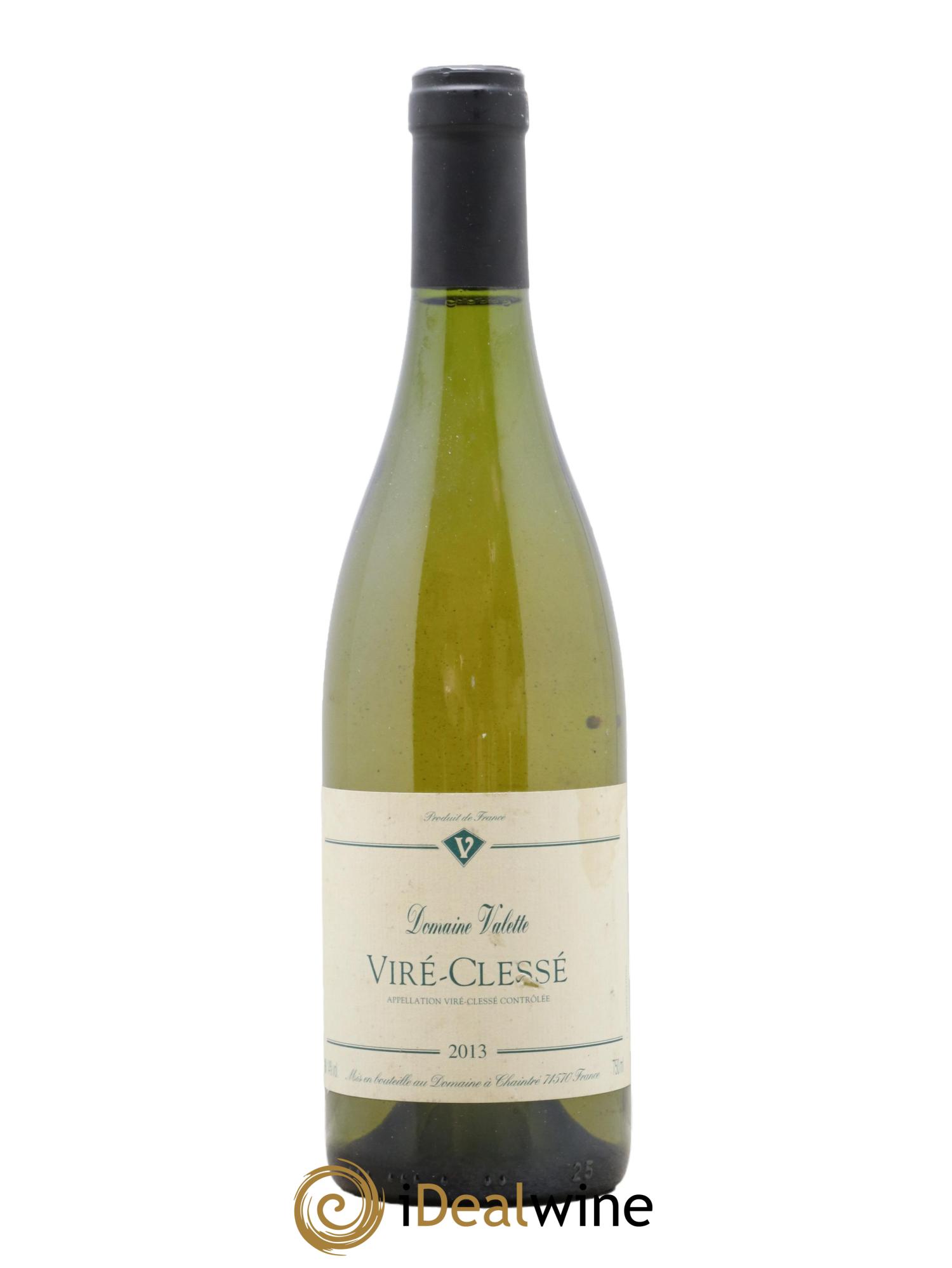 Viré-Clessé Valette (Domaine) 2013 - Lot de 1 bouteille - 0