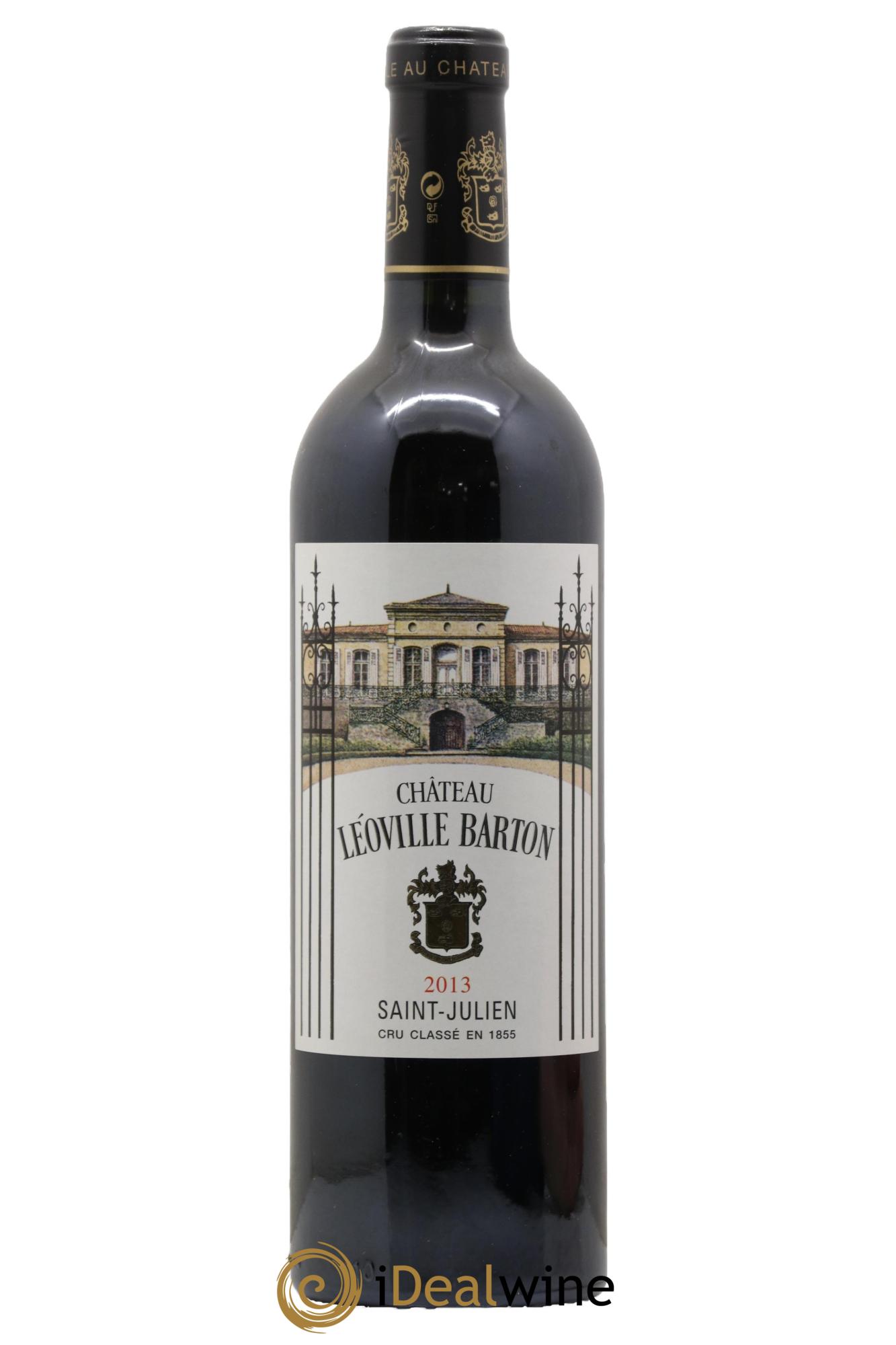 Château Léoville Barton 2ème Grand Cru Classé 2013 - Lot de 1 bouteille - 0