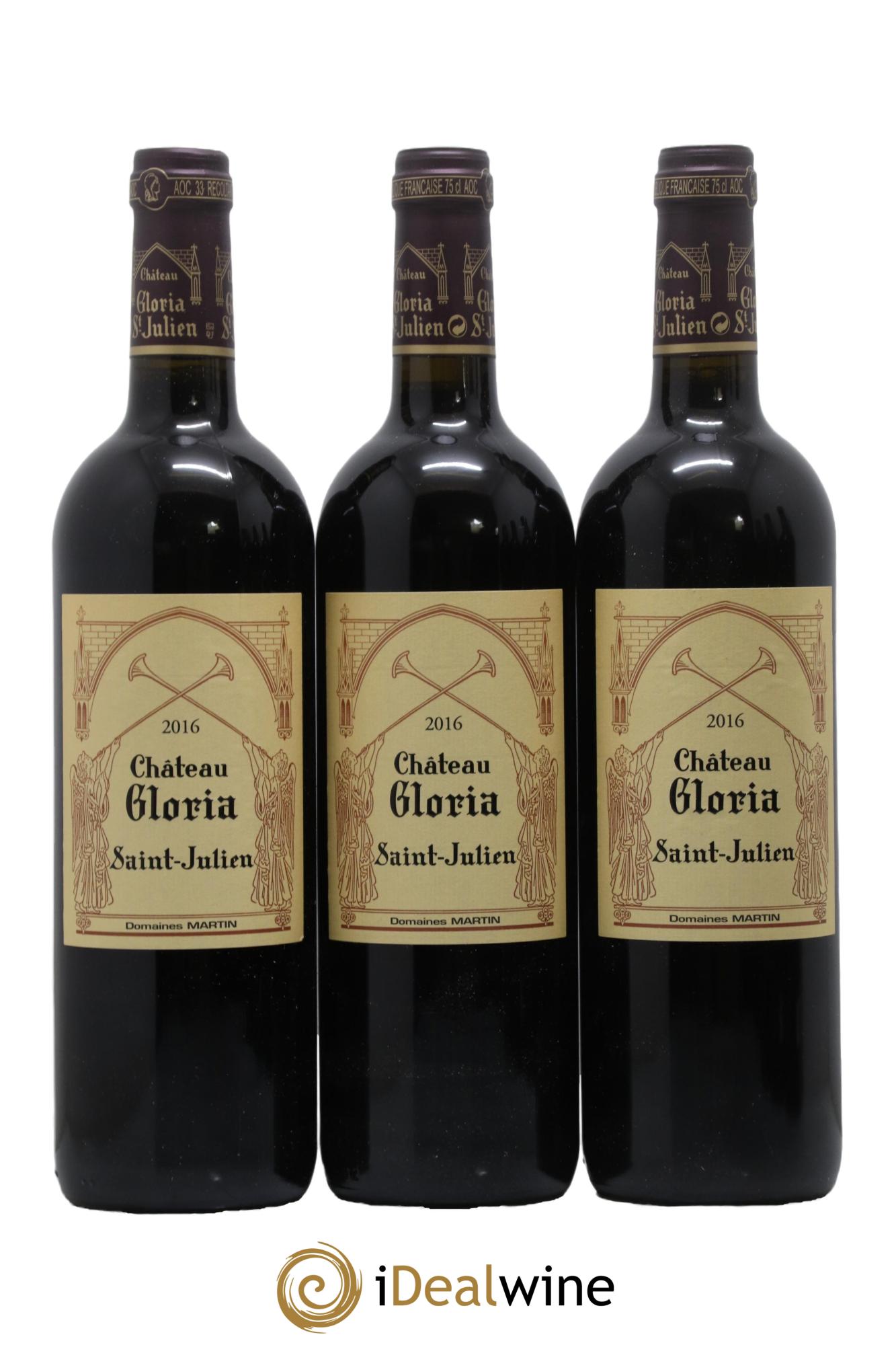 Château Gloria 2016 - Lot of 6 bottles - 2