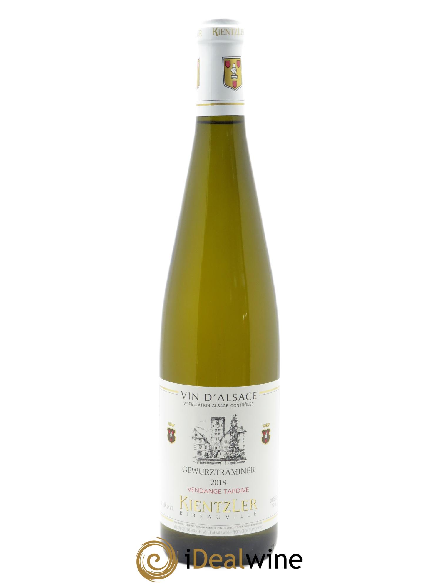 Alsace Gewurztraminer Vendanges Tardives Kientzler 2018 - Lot of 1 bottle - 0