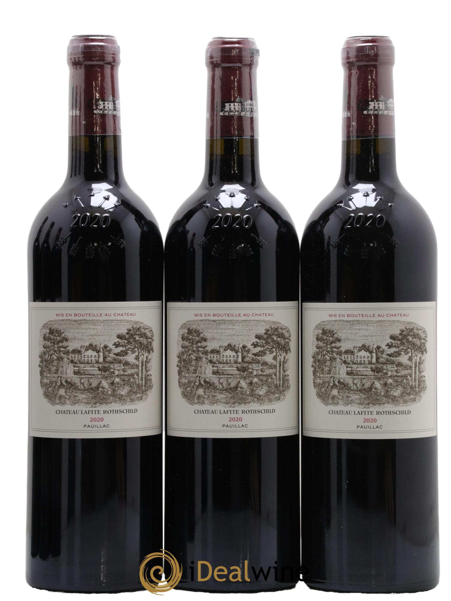 Château Lafite Rothschild 1er Grand Cru Classé 2020 - Lot of 6 bottles - 3