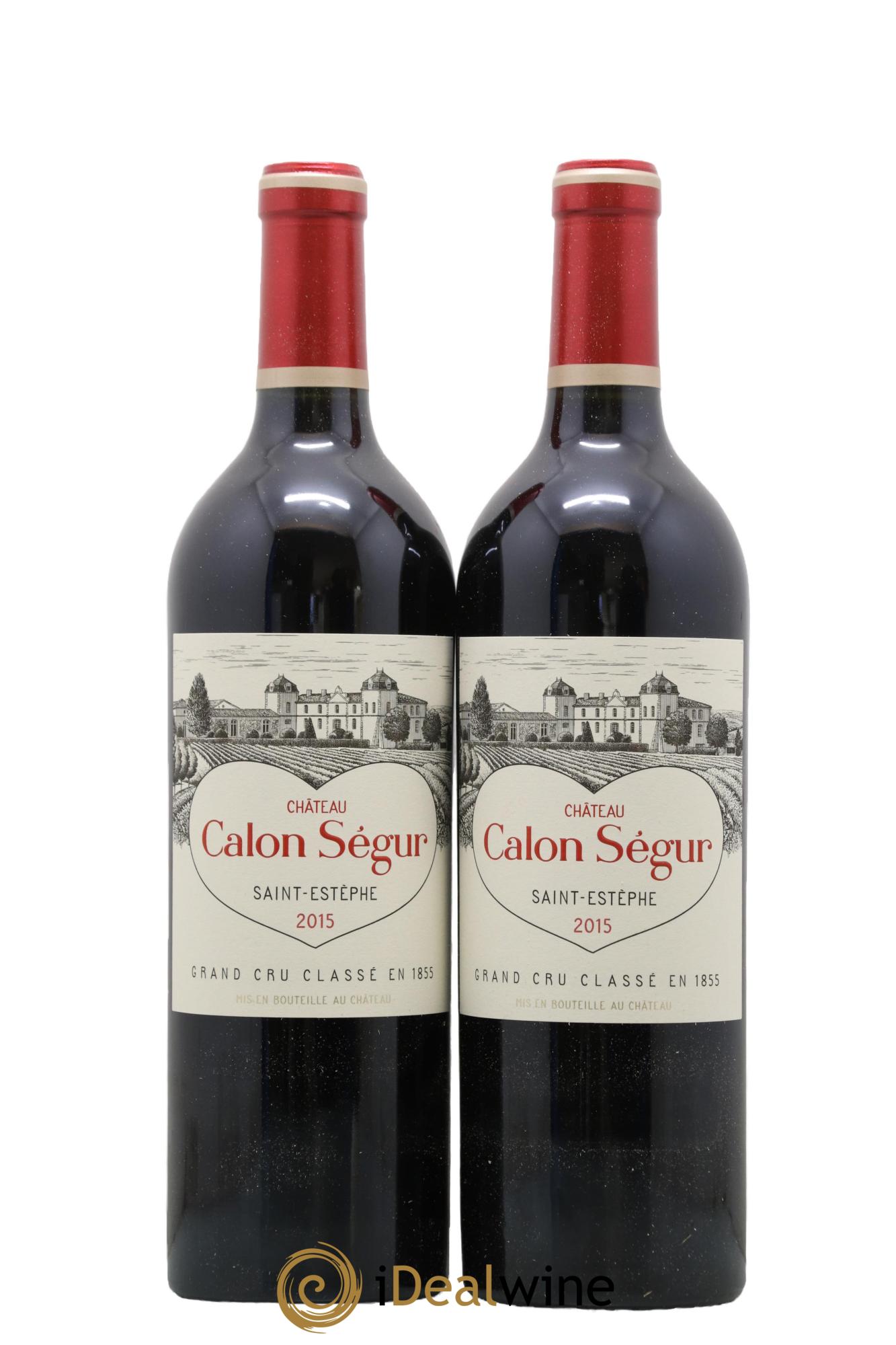 Château Calon Ségur 3ème Grand Cru Classé 2015 - Lot de 2 bouteilles - 0