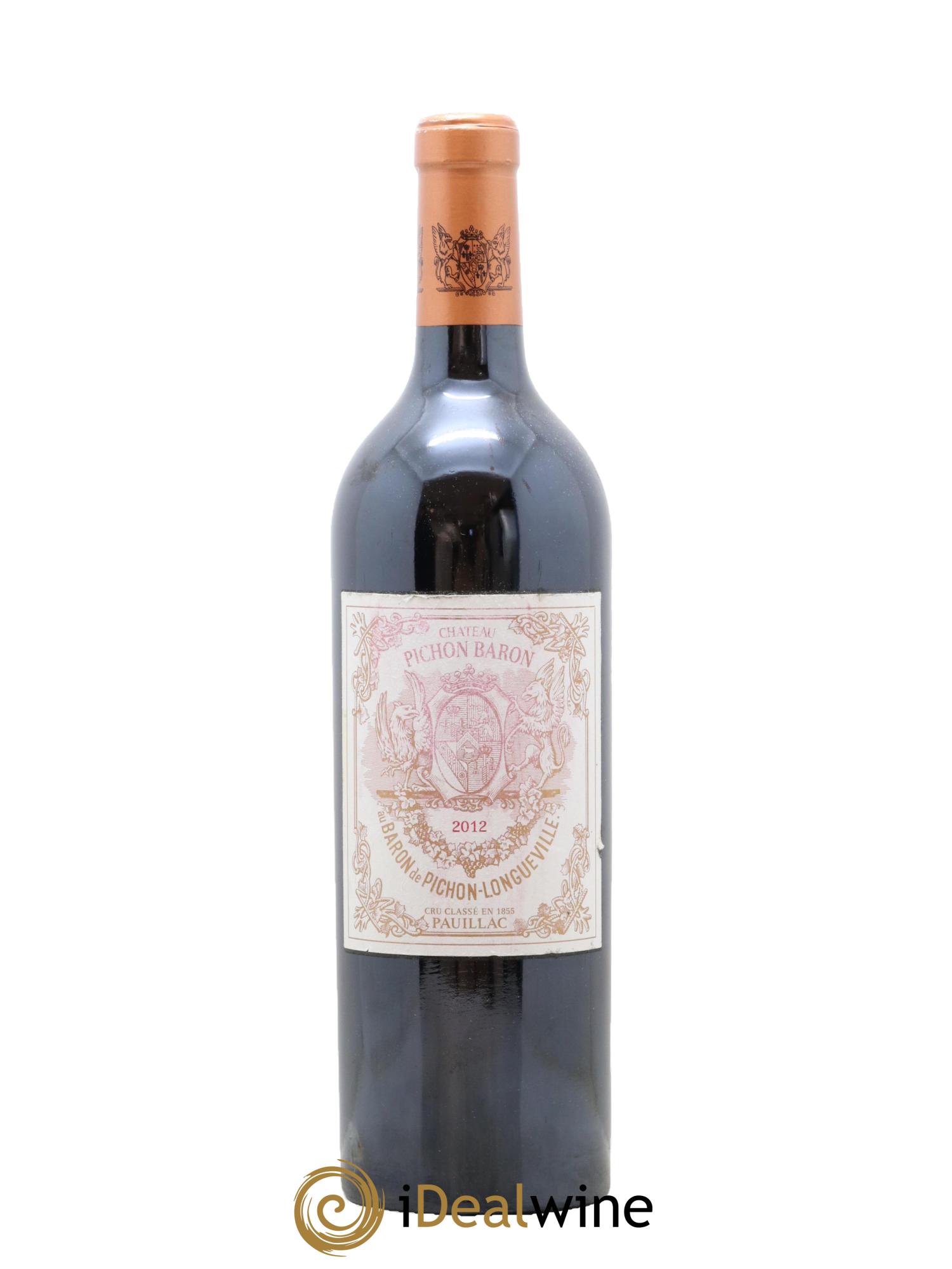 Pichon Longueville Baron 2ème Grand Cru Classé 2012 - Lot of 1 bottle - 0