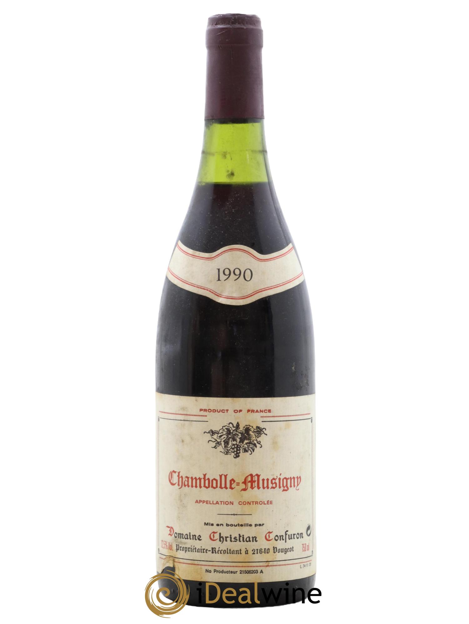 Chambolle-Musigny Christian Confuron 1990 - Lotto di 1 bottiglia - 0