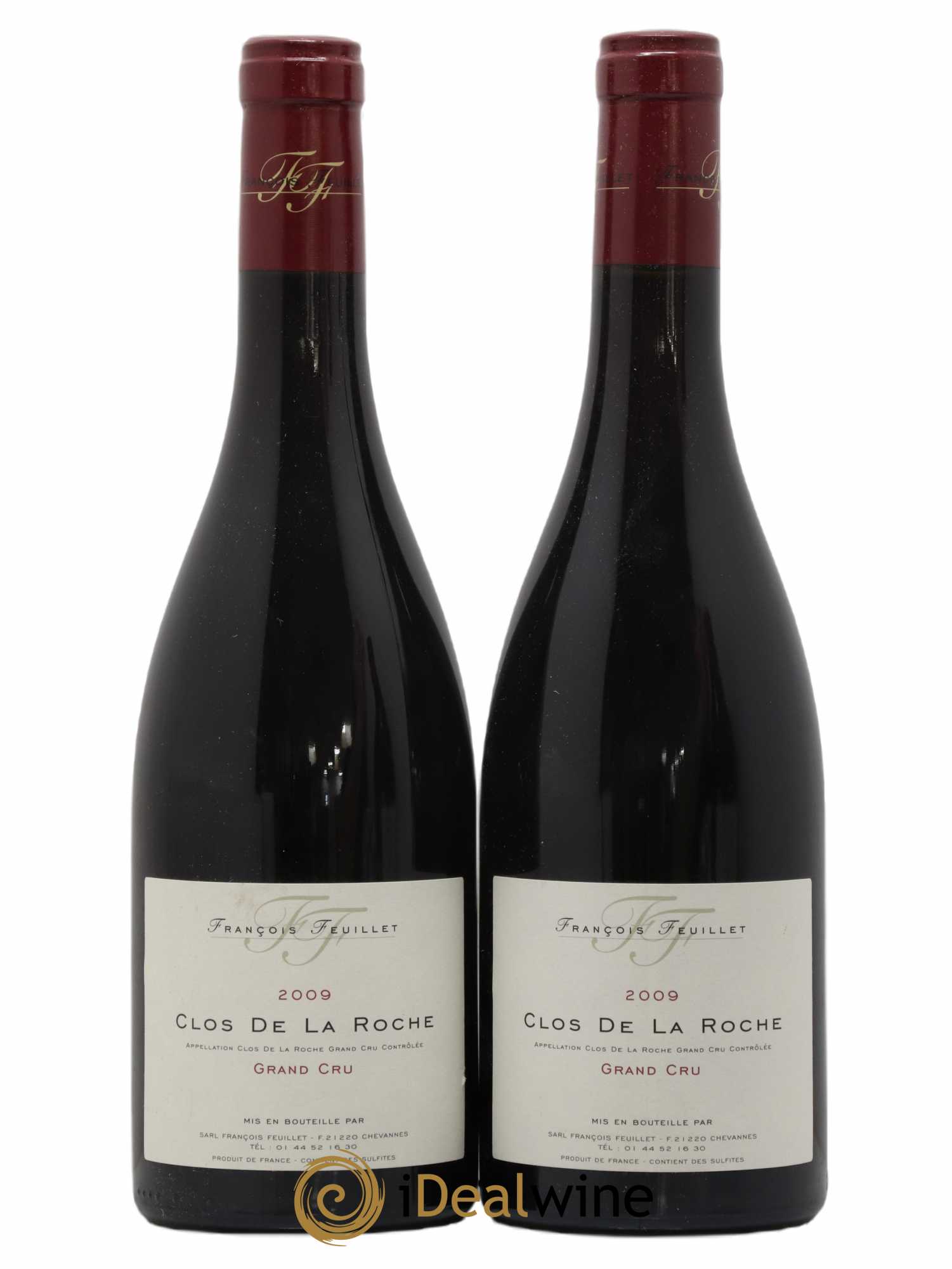 Clos de la Roche Grand Cru François Feuillet 2009 - Lot de 2 bouteilles - 0