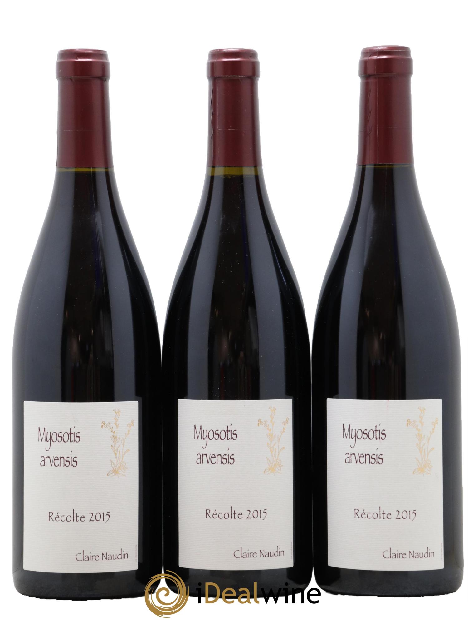 Hautes-Côtes de Nuits Myosotis Arvensis Naudin-Ferrand (Domaine) 2015 - Posten von 3 Flaschen - 0