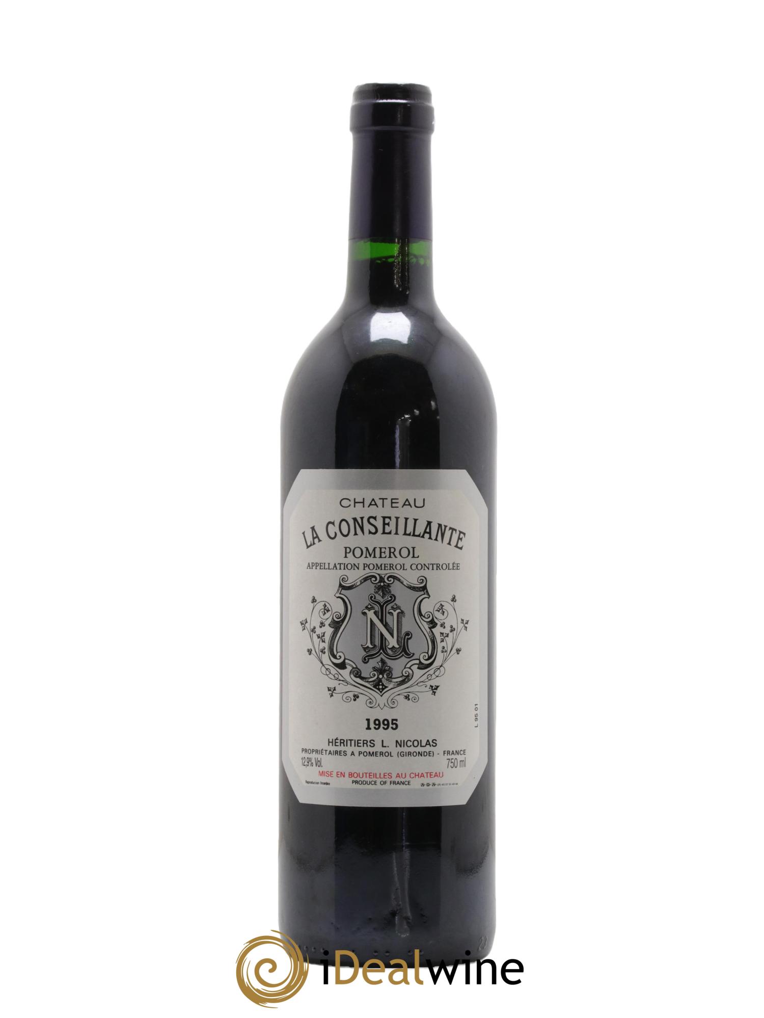 Château la Conseillante 1995 - Lot de 1 bouteille - 0