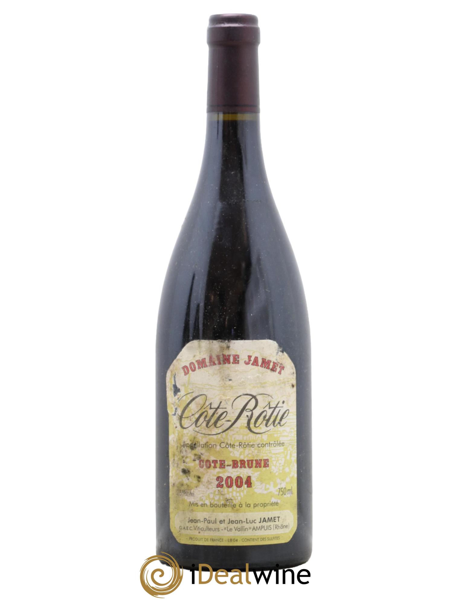 Côte-Rôtie Côte Brune Jamet (Domaine) 2004 - Posten von 1 Flasche - 0