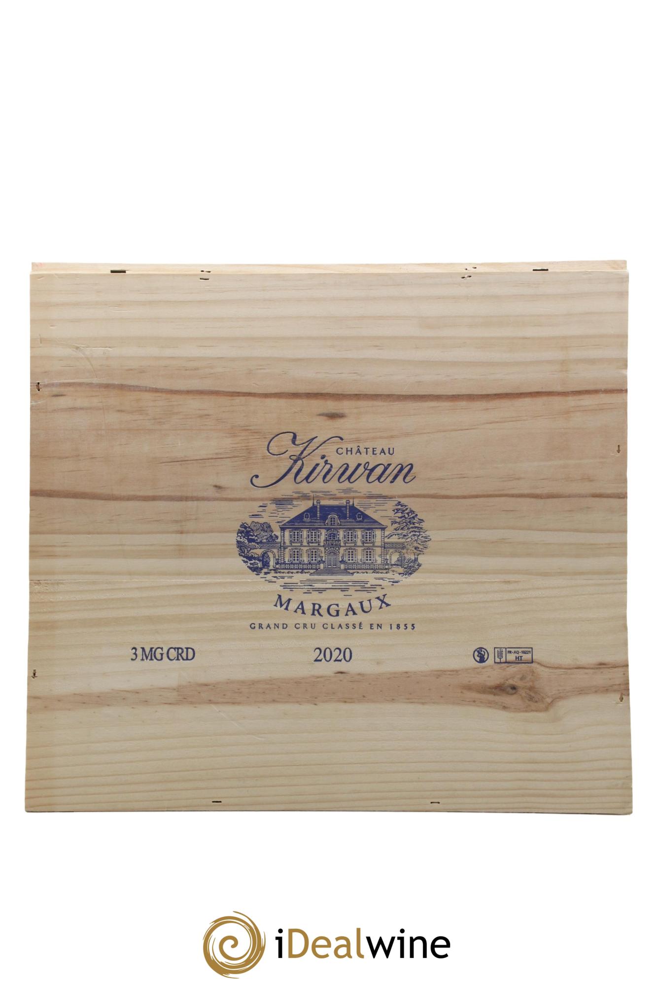 Château Kirwan 3ème Grand Cru Classé 2020 - Lot of 3 magnums - 1