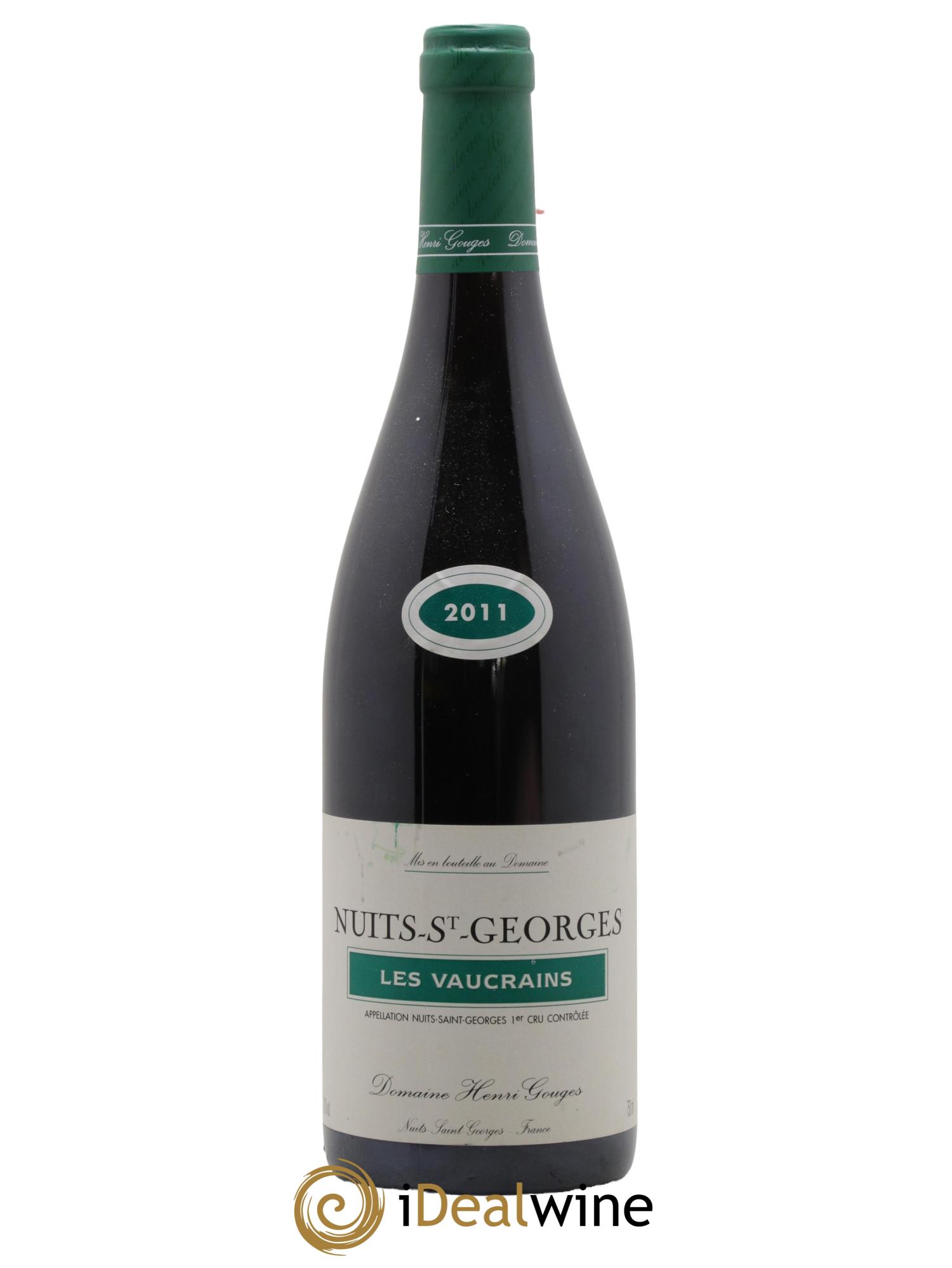 Nuits Saint-Georges 1er Cru Les Vaucrains Henri Gouges 2011 - Lot de 1 bouteille - 0