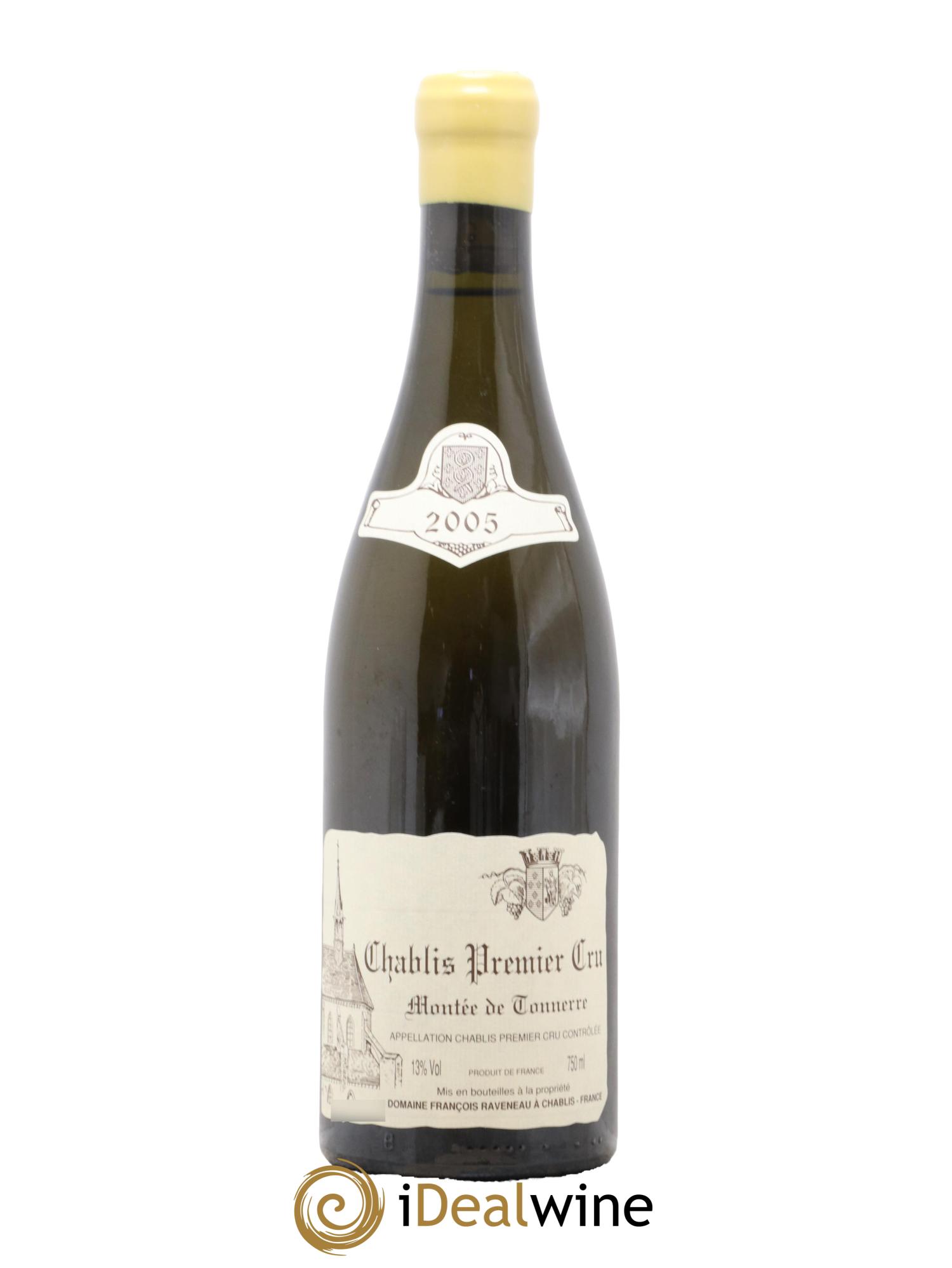 Chablis 1er Cru Montée de Tonnerre Raveneau (Domaine)  2005 - Posten von 1 Flasche - 0