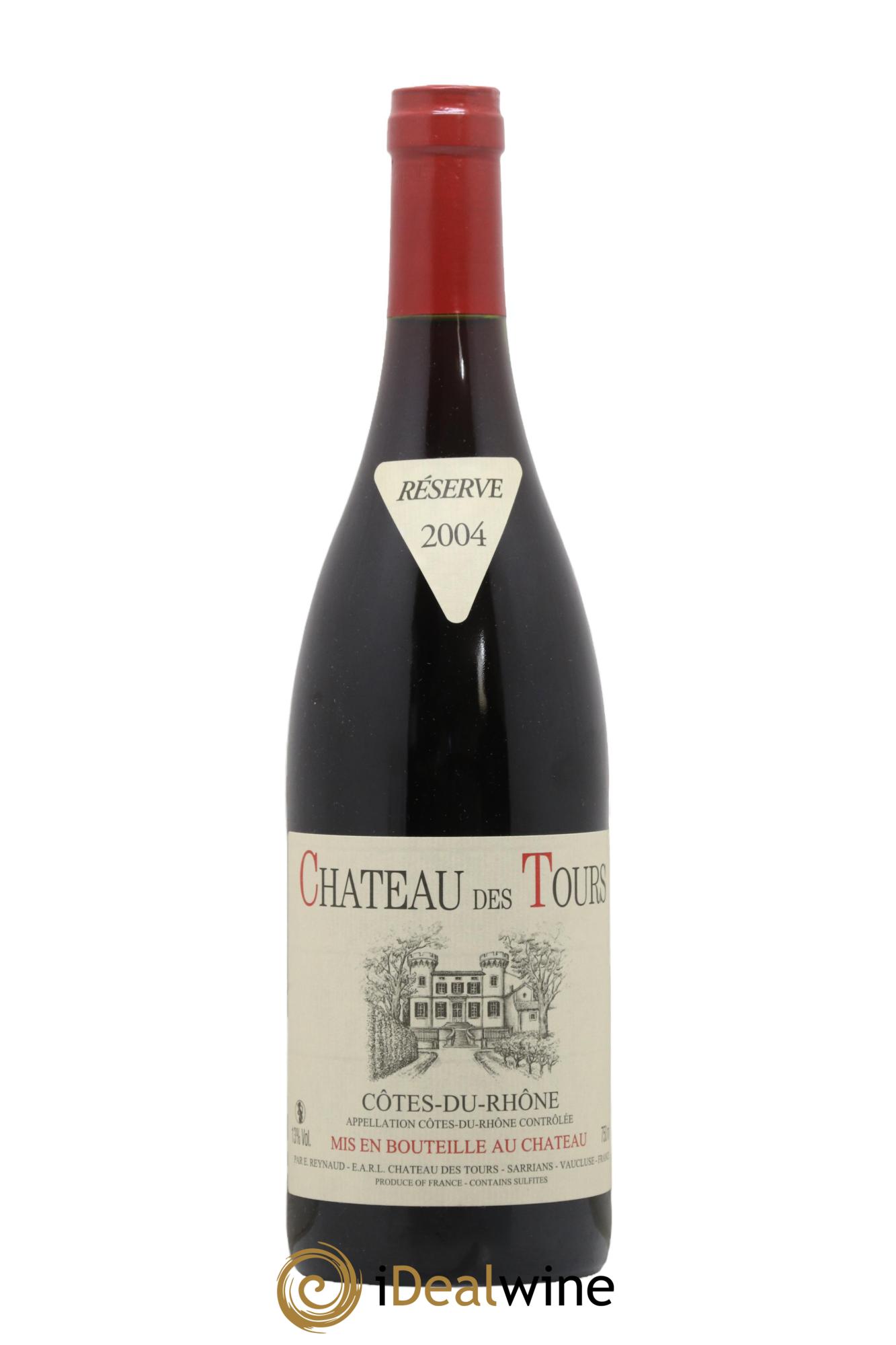 Côtes du Rhône Château des Tours Emmanuel Reynaud 2004 - Posten von 1 Flasche - 0