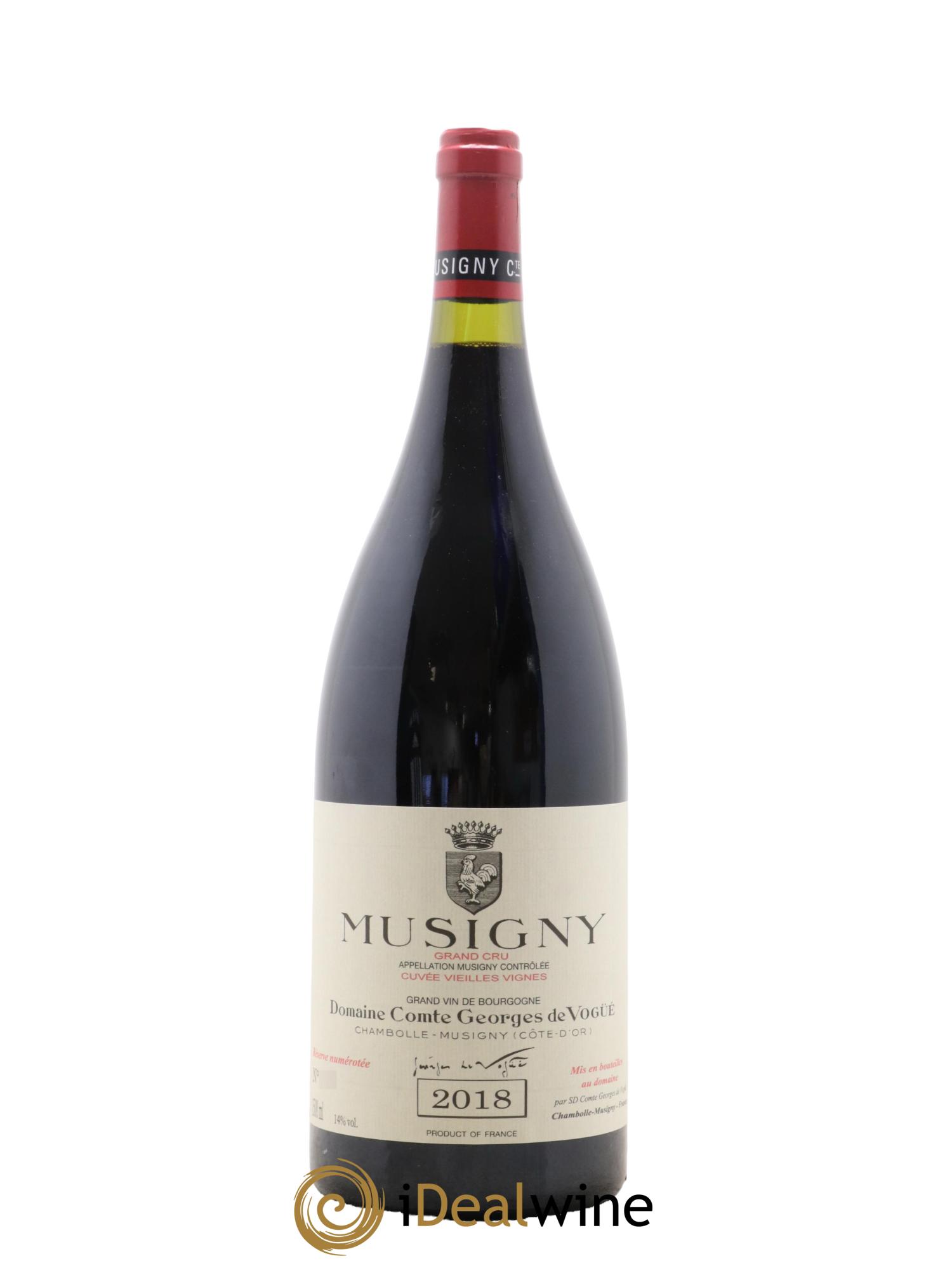 Musigny Grand Cru Cuvée Vieilles Vignes Comte Georges de Vogüé  2018 - Lot of 1 magnum - 1