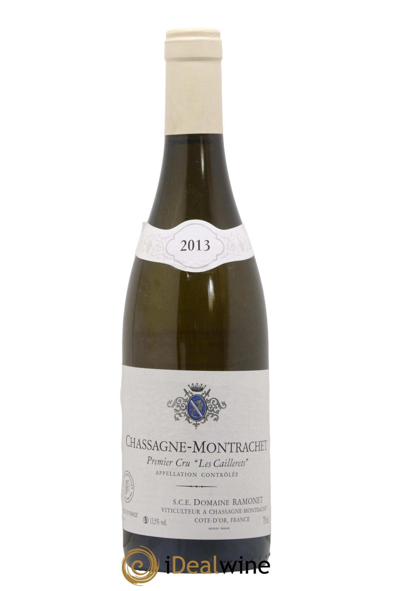 Chassagne-Montrachet 1er Cru Les Caillerets Ramonet (Domaine) 2013 - Posten von 1 Flasche - 0