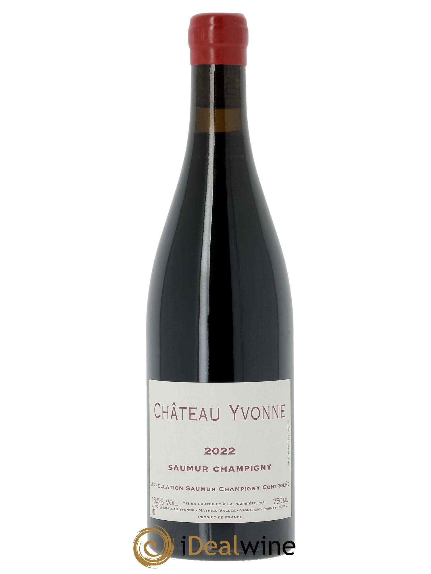 Saumur-Champigny Château Yvonne 2022 - Lot de 1 bouteille - 0