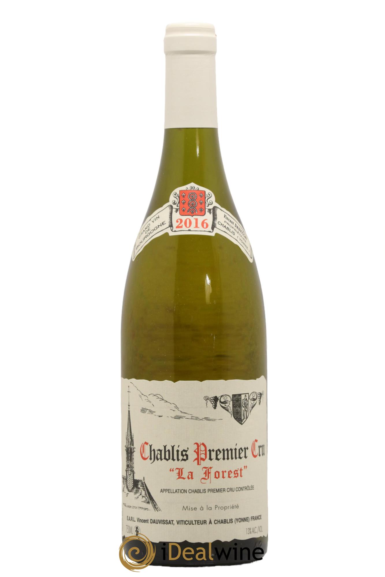 Chablis 1er Cru La Forest Vincent Dauvissat (Domaine) 2016 - Posten von 1 Flasche - 0