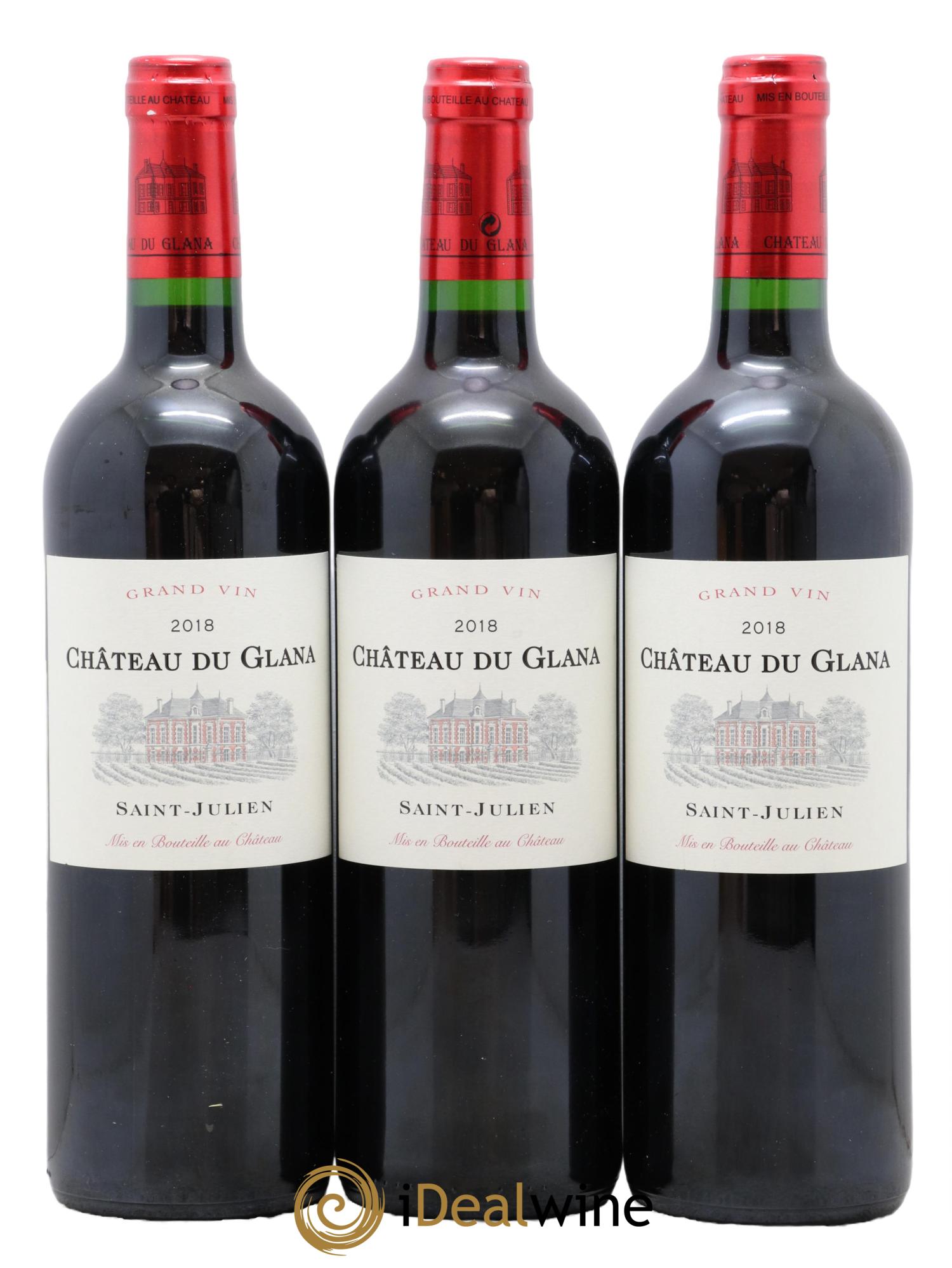 Château du Glana Cru Bourgeois  2018 - Lotto di 6 bottiglie - 2