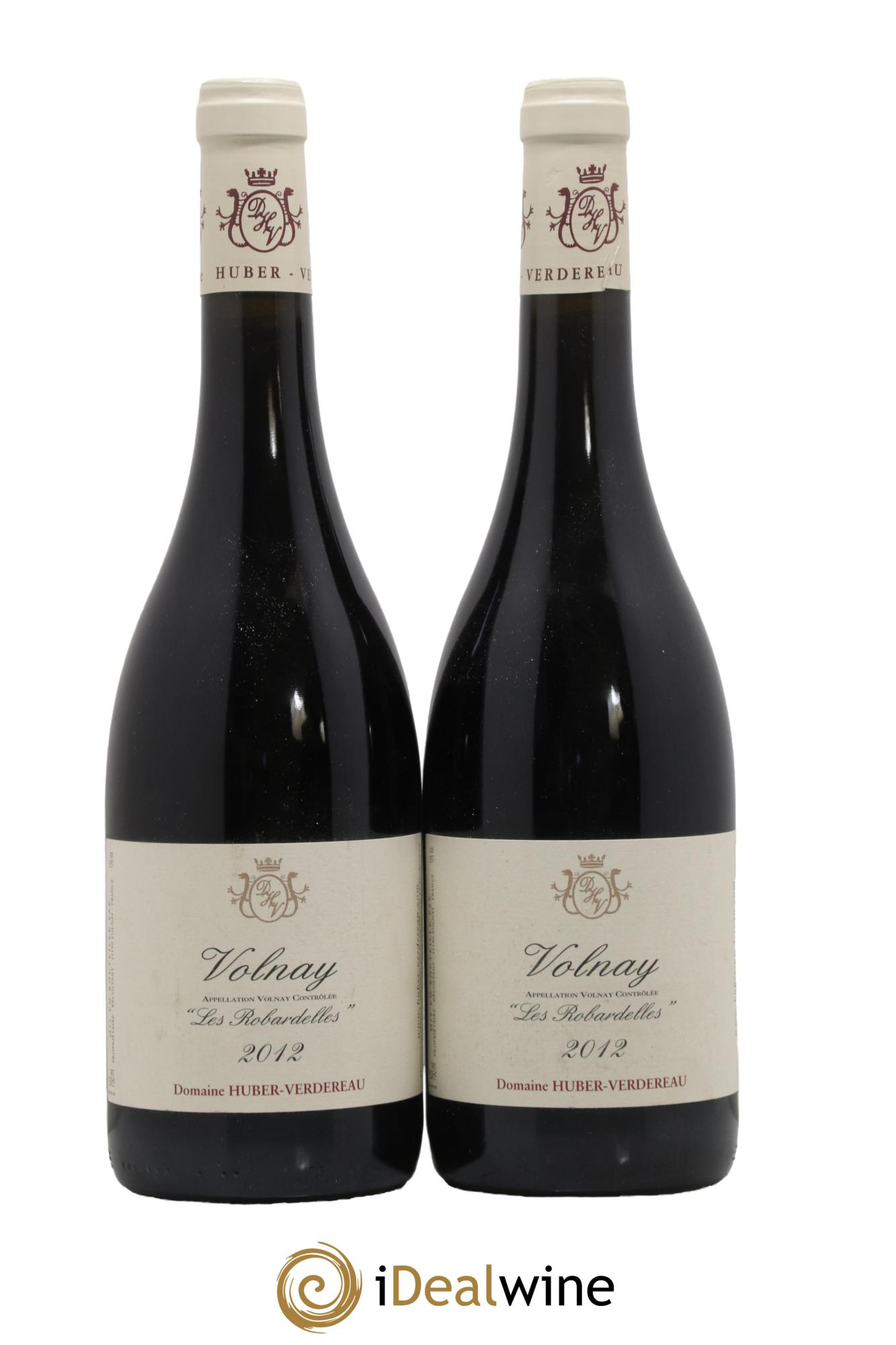 Volnay Les Robardelles Domaine Huber-Verdereau 2012 - Lot de 2 bouteilles - 0