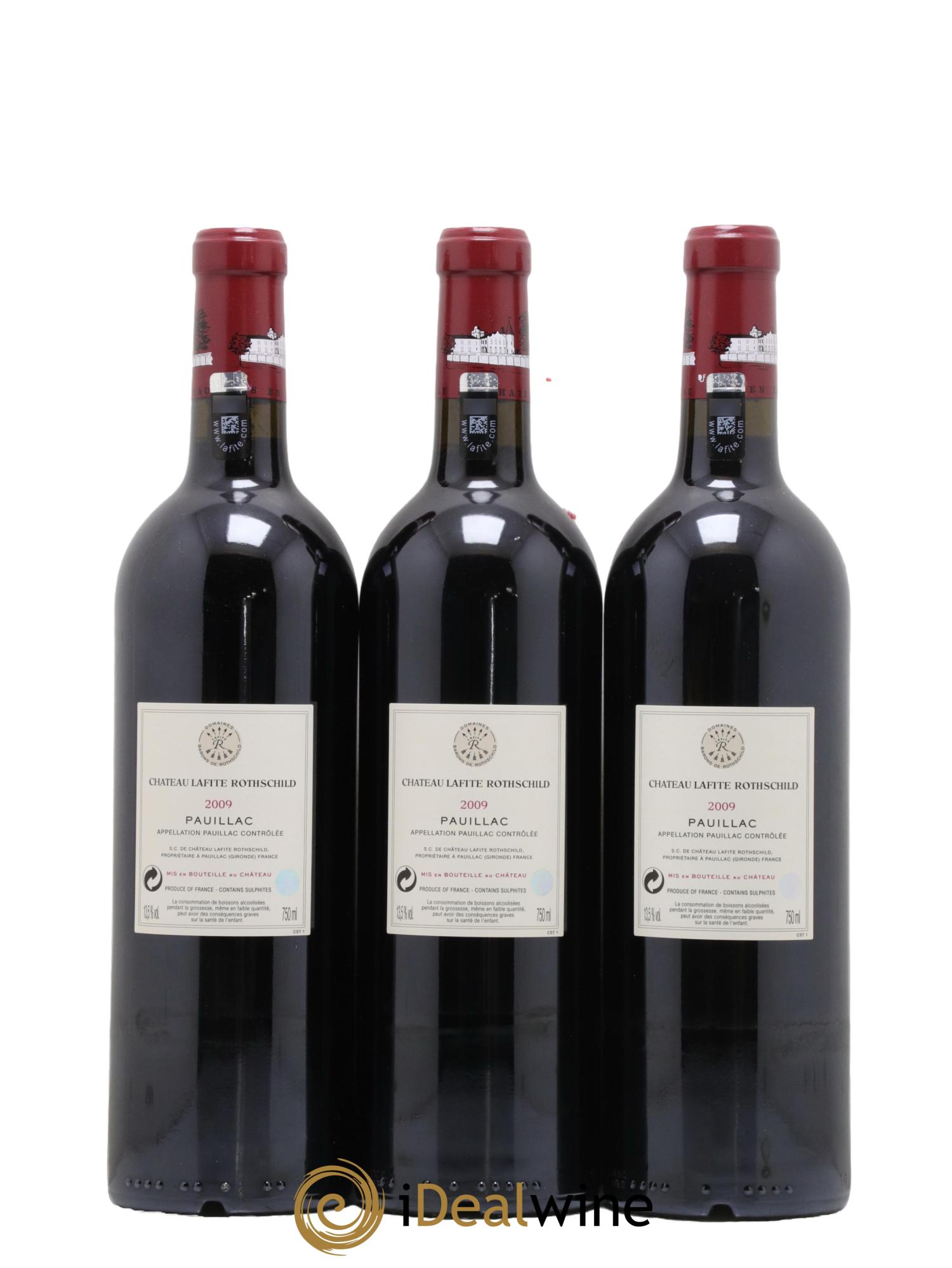 Château Lafite Rothschild 1er Grand Cru Classé 2009 - Lot de 12 bouteilles - 2