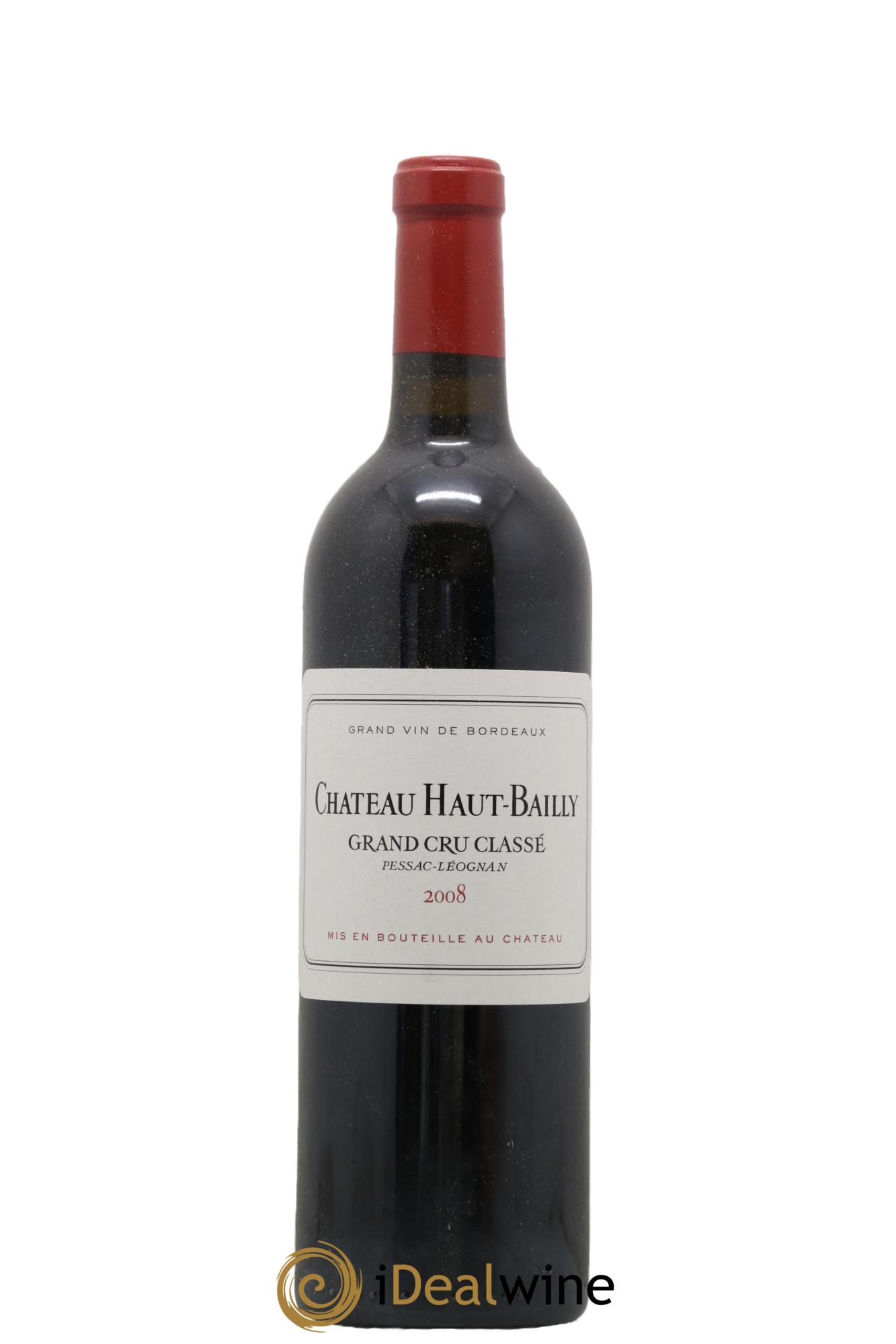 Château Haut-Bailly Cru Classé de Graves 2008 - Lotto di 1 bottiglia - 0