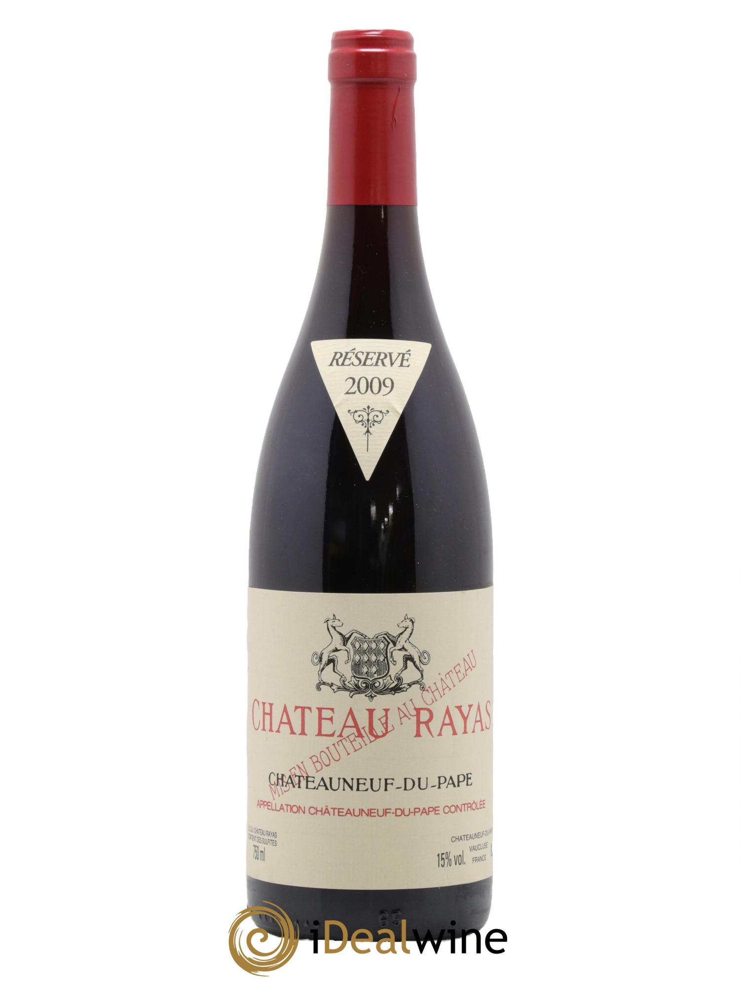 Châteauneuf-du-Pape Château Rayas Emmanuel Reynaud 2009 - Lot de 1 bouteille - 0