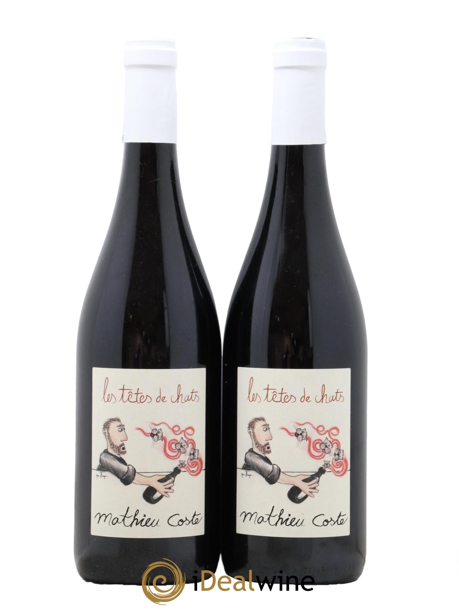 Vin de France Tetes De Chats Mathieu Coste 2014 - Lot de 2 bouteilles - 0