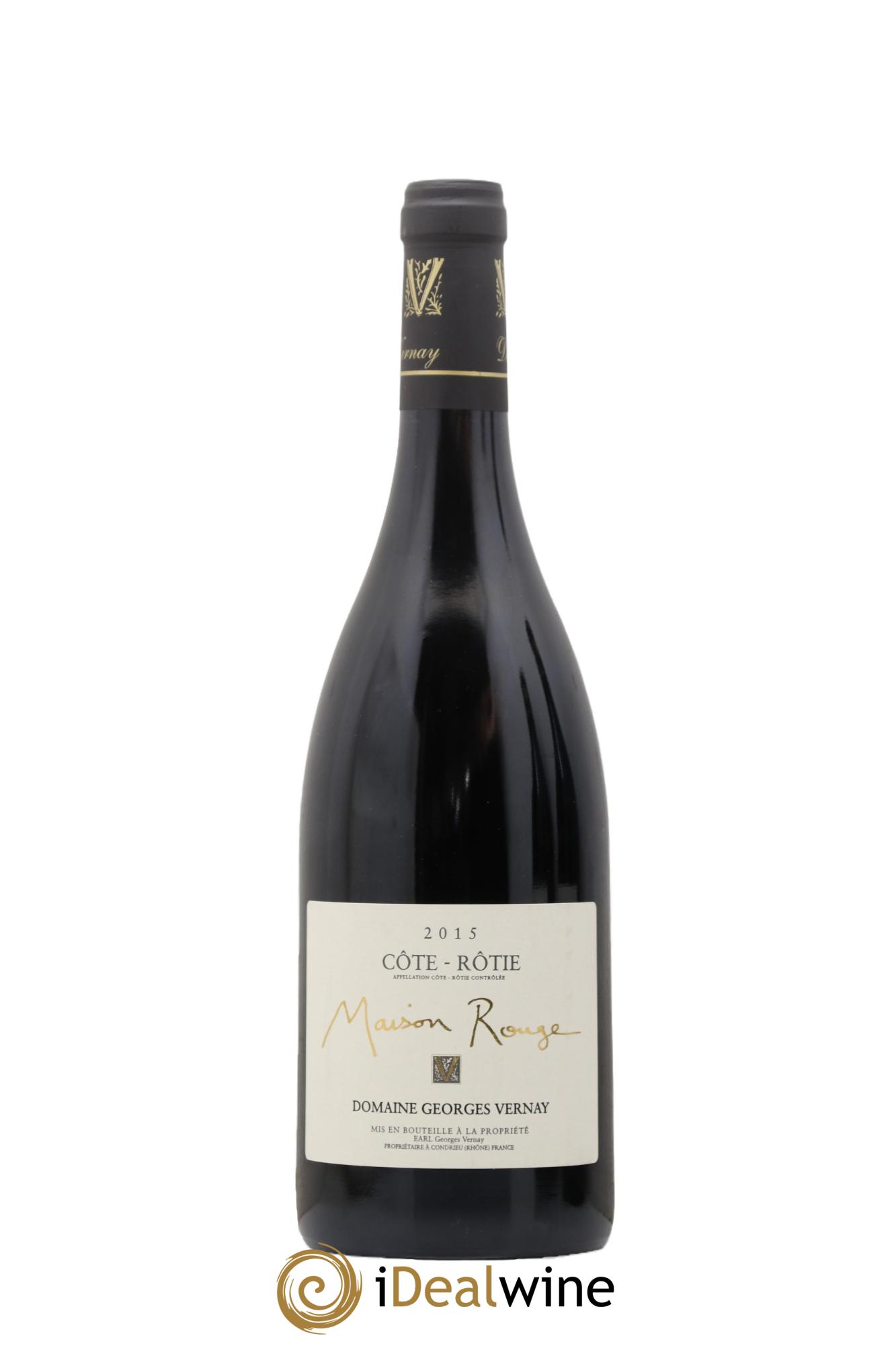 Côte-Rôtie Maison Rouge Georges Vernay 2015 - Lot de 1 bouteille - 0