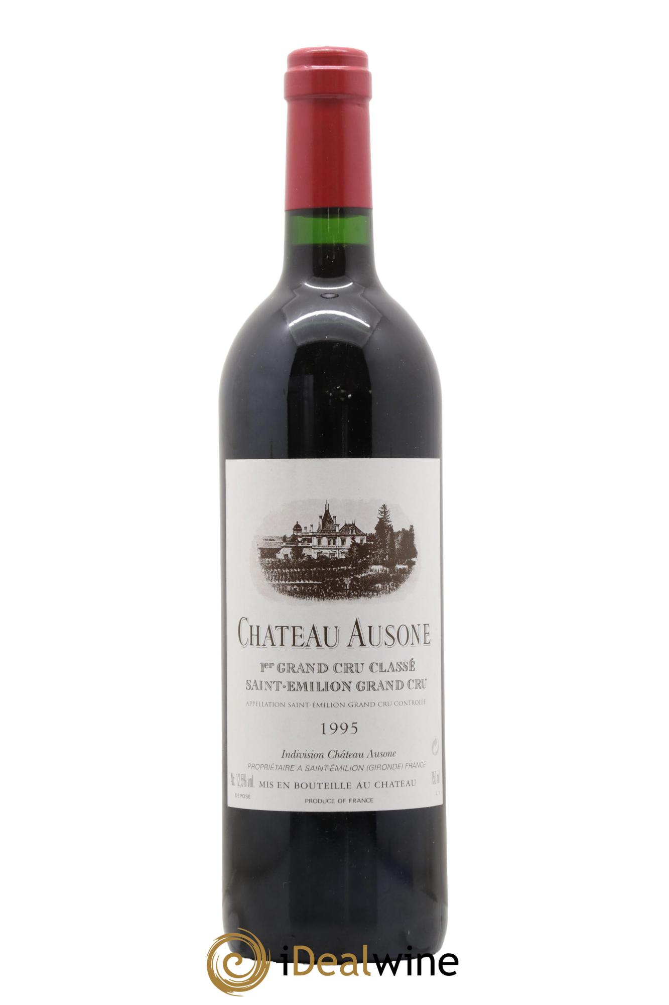 Château Ausone 1er Grand Cru Classé A  1995 - Lot de 1 bouteille - 0