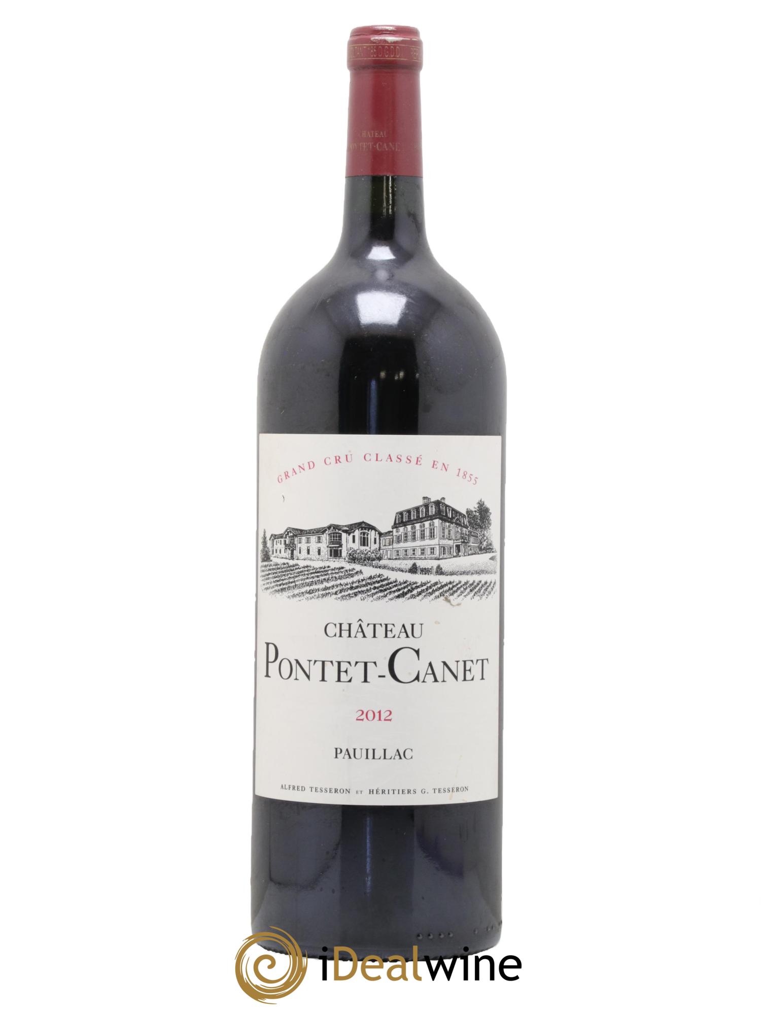 Château Pontet Canet 5ème Grand Cru Classé 2012 - Lot de 1 magnum - 0