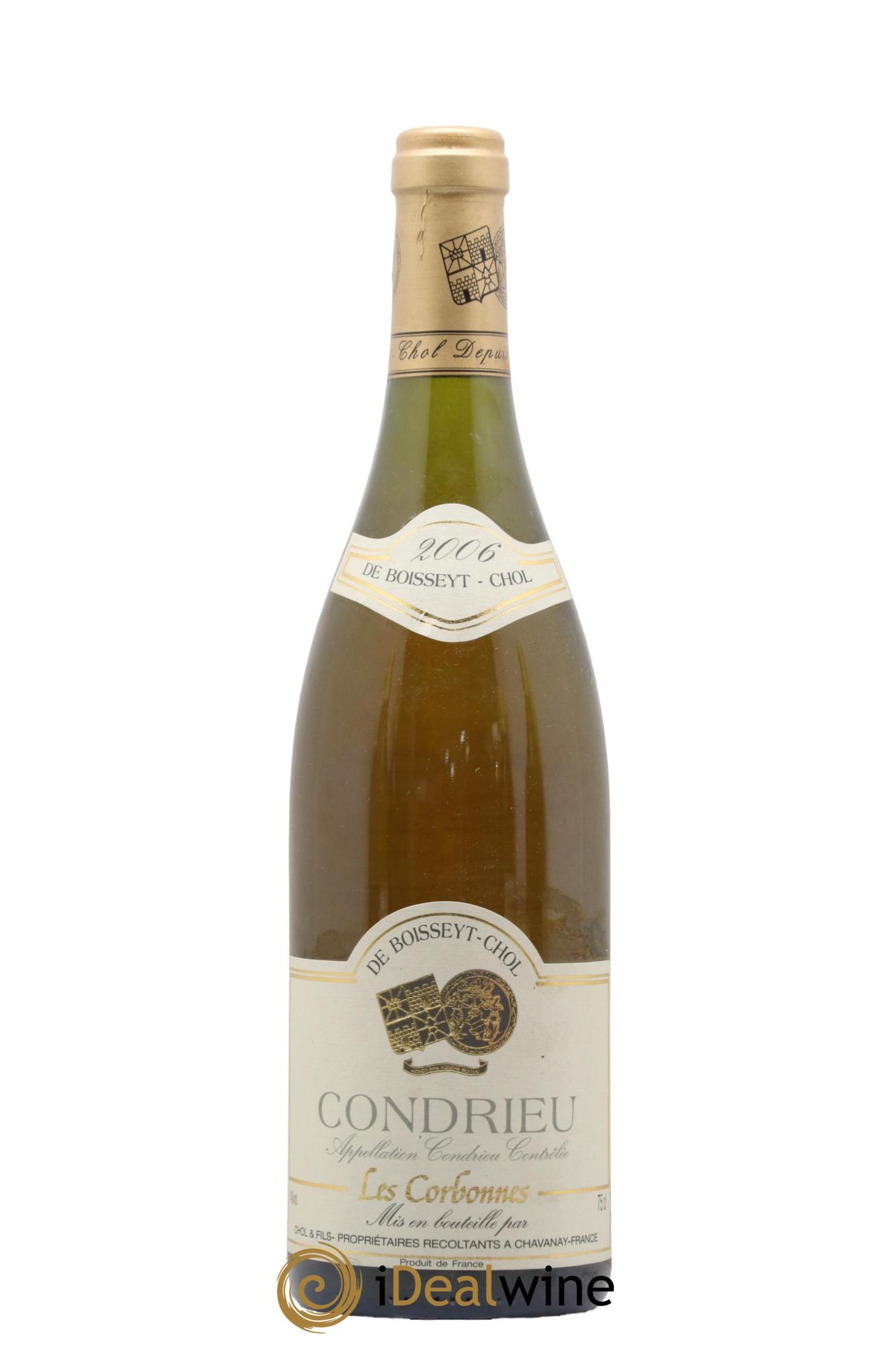 Condrieu Les Corbonnes De Boisseyt-Chol 2006 - Posten von 1 Flasche - 0