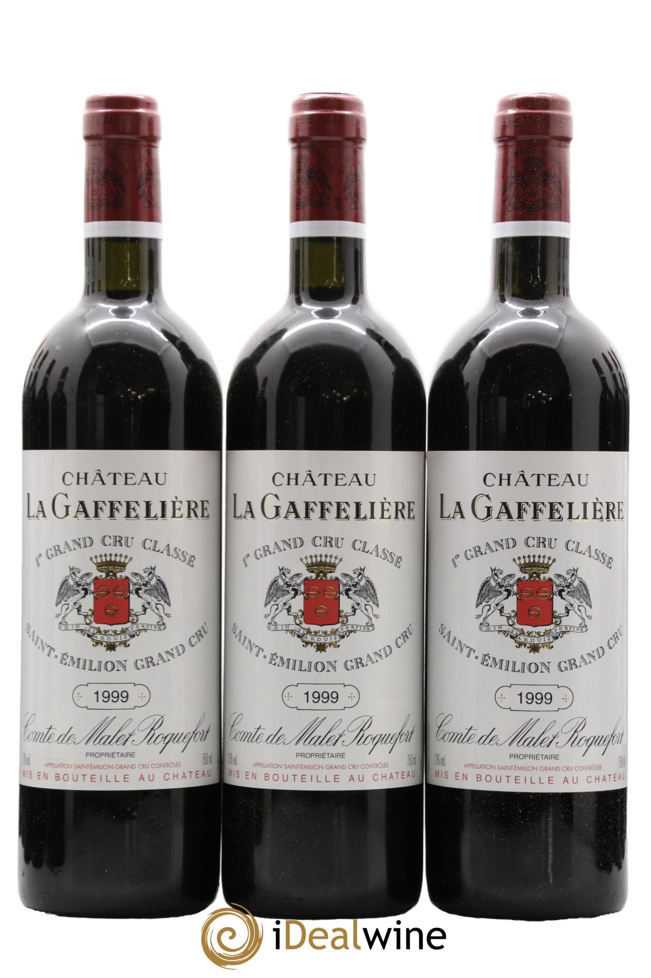 Château la Gaffelière 1er Grand Cru Classé B 1999 - Posten von 12 Flaschen - 1