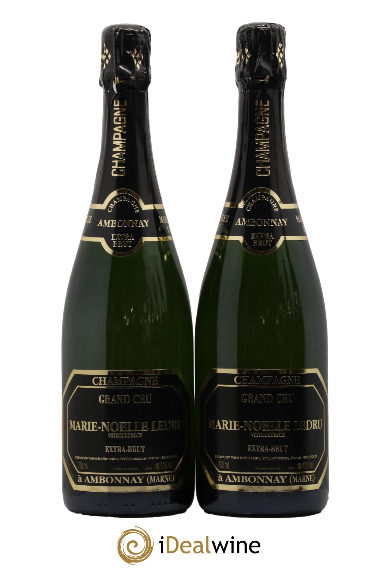 Extra-Brut Marie-Noëlle Ledru  - Lotto di 2 bottiglie - 0