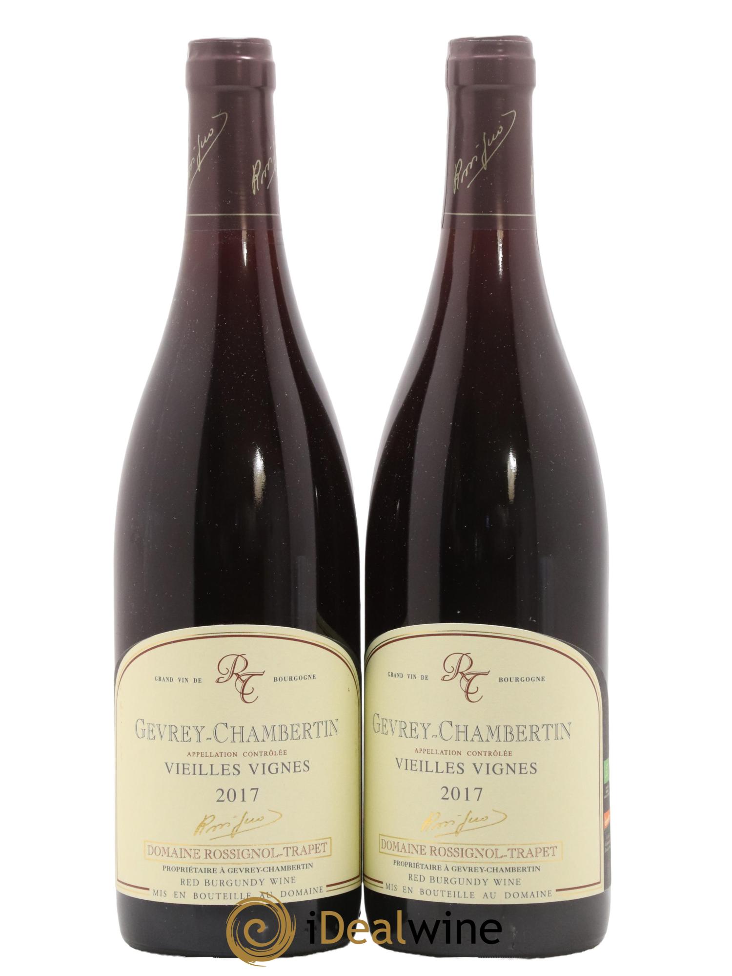 Gevrey-Chambertin Vieilles vignes Rossignol-Trapet (Domaine) 2017 - Lot of 2 bottles - 0