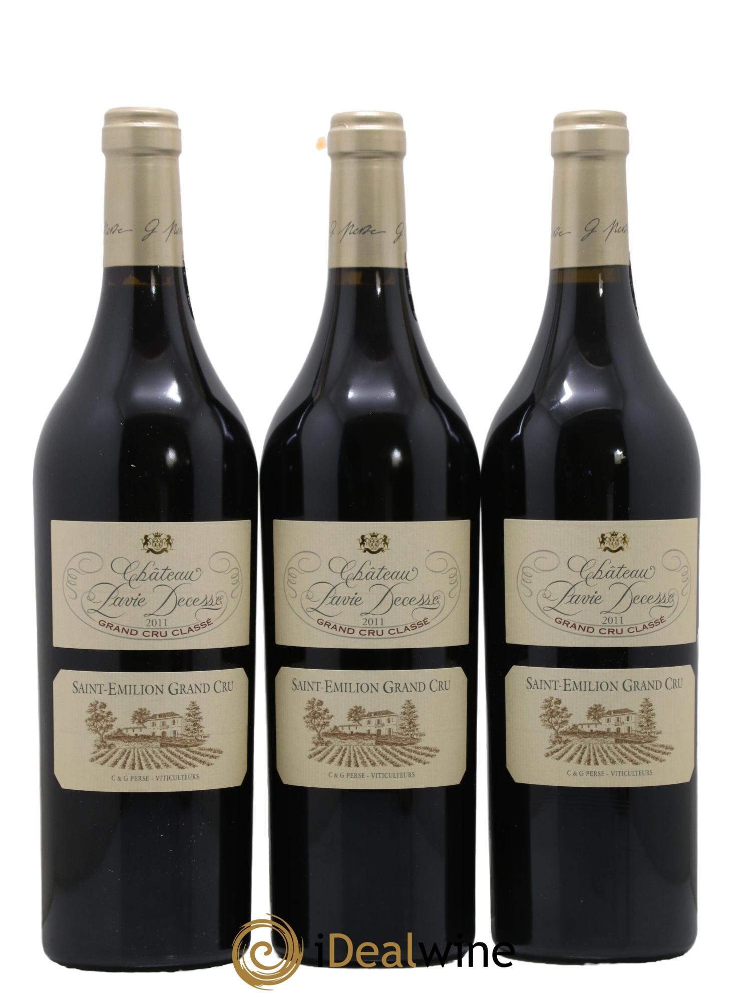 Château Pavie Decesse Grand Cru Classé 2011 - Lot of 6 bottles - 1