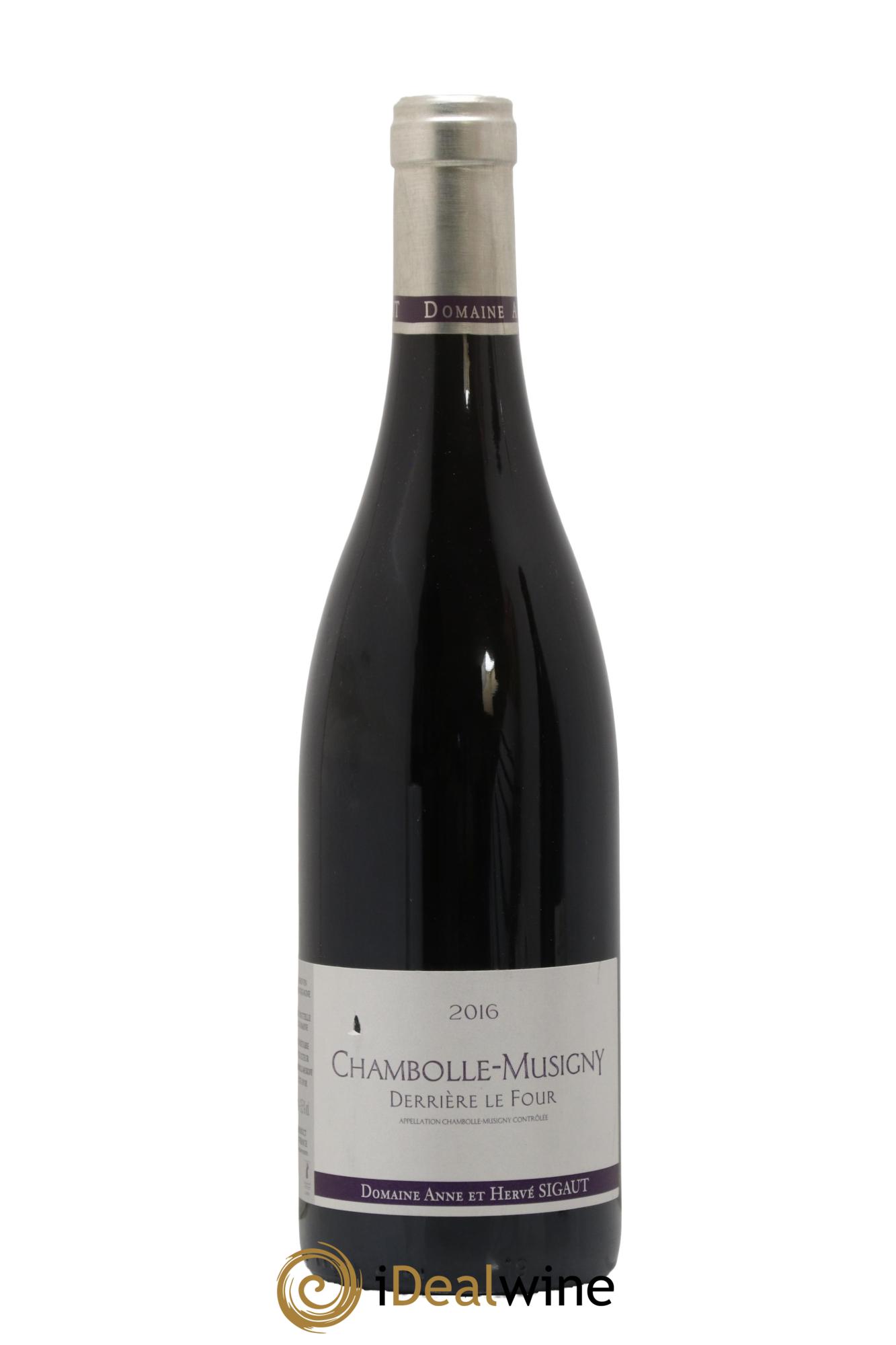 Chambolle-Musigny Derrière le Four Anne et Hervé Sigaut (Domaine)  2016 - Lot de 1 bouteille - 0